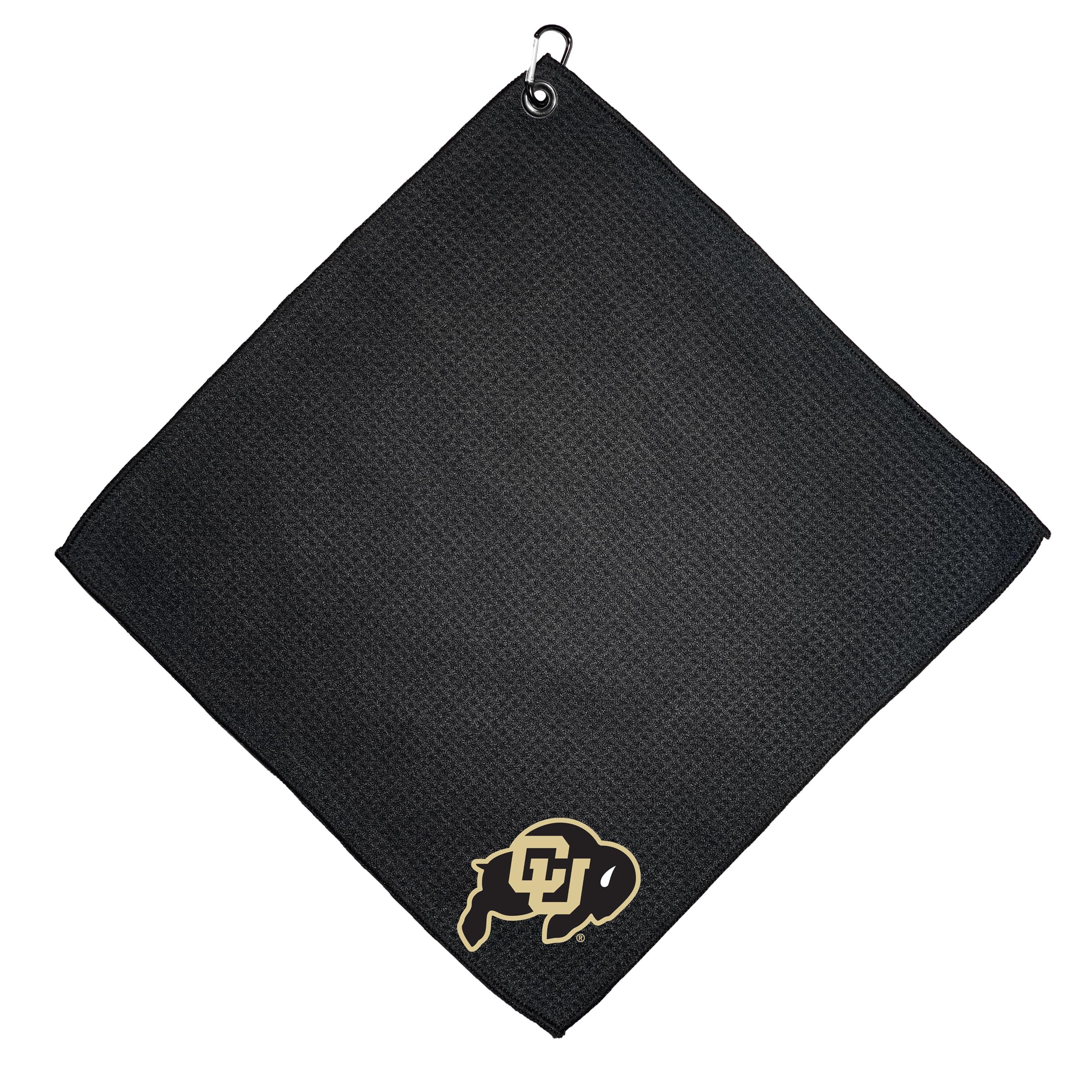 Team Golf NCAA Colorado Buffaloes Microfiber Golf Towel, 15x15 (Multicolor)