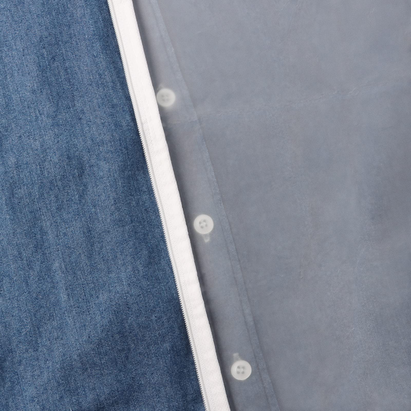 Kntiwiwo Garment Bags Clear Suit Bag For Closet Storage Set Of 8 Hanging Clothes Dress Cover Bags Dust-Proof With Zipper For Sui