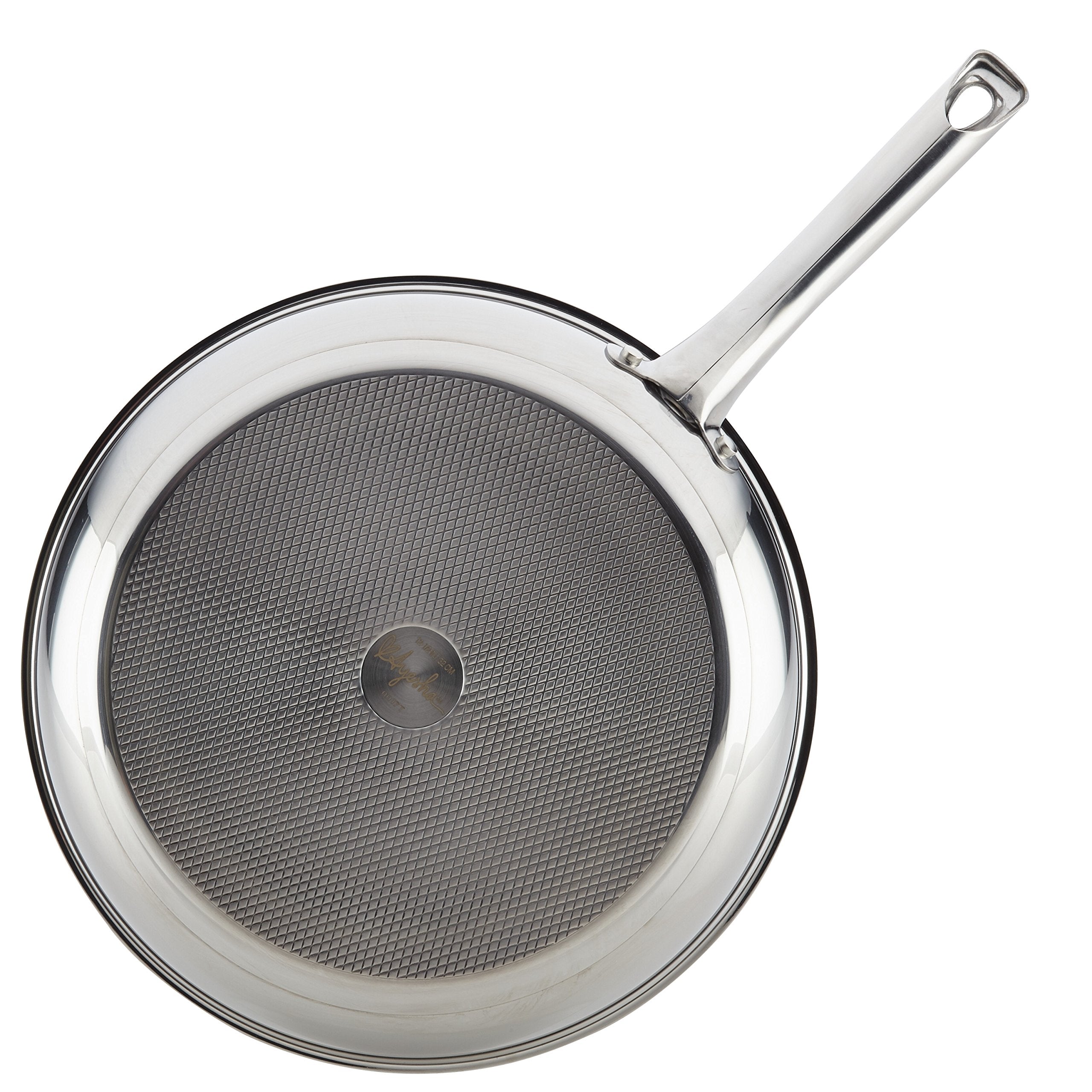 Ayesha Curry Home Collection Stainless Steel Nonstick Frying Pan Set / Fry Pan Set / Stainless Steel Skillet Set - 9.25 Inch And