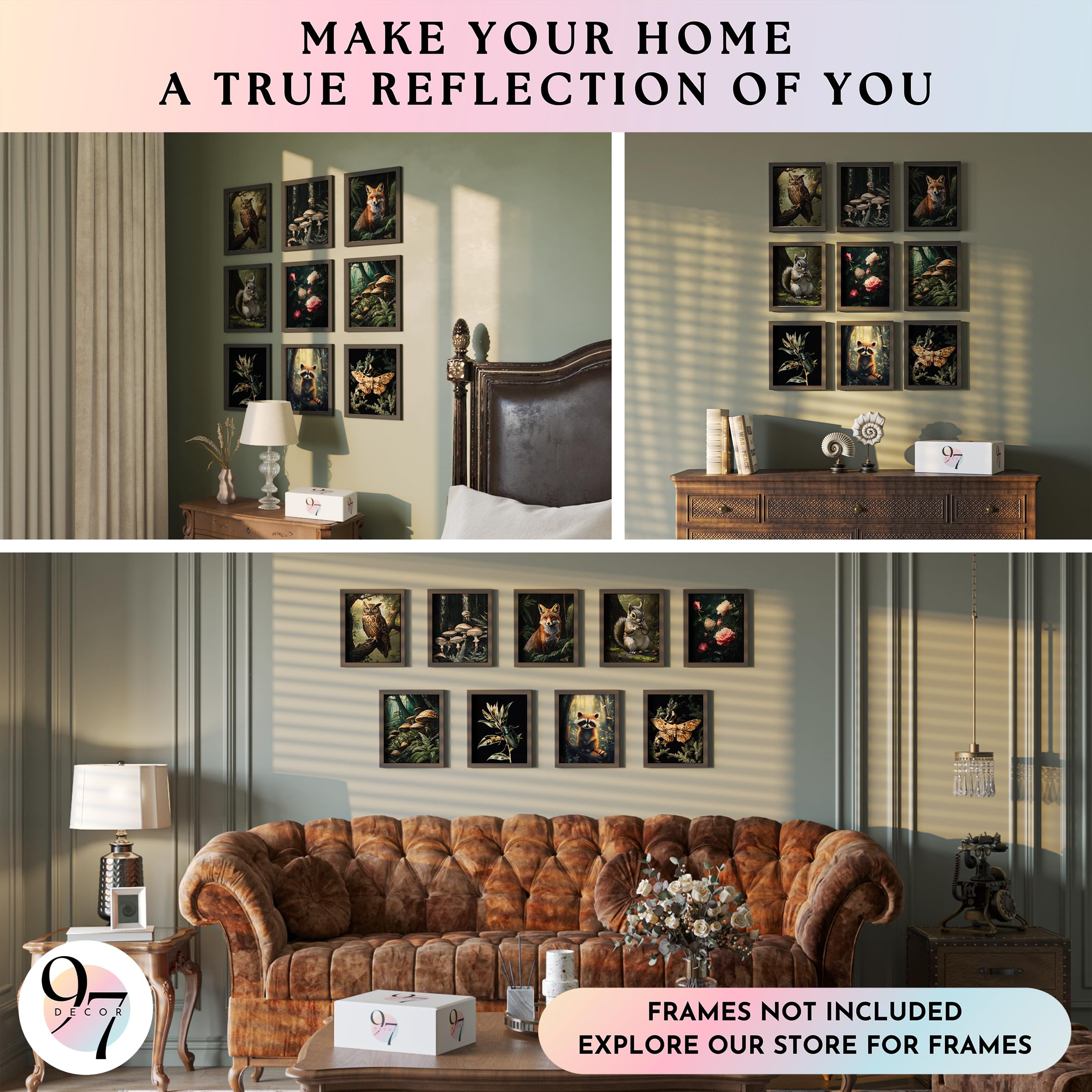 97 Decor Dark Cottagecore Decor Aesthetic - Cottage Core Wall Decor, W ...