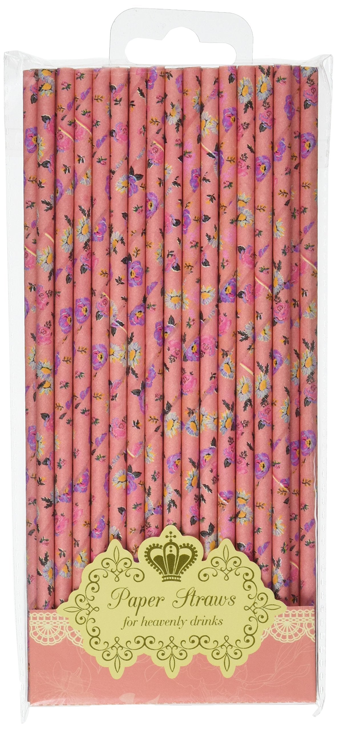 Talking Tables Truly Scrumptious Disposable Straws For A Birthday Party Or General Celebration, Pink (30 Pack)