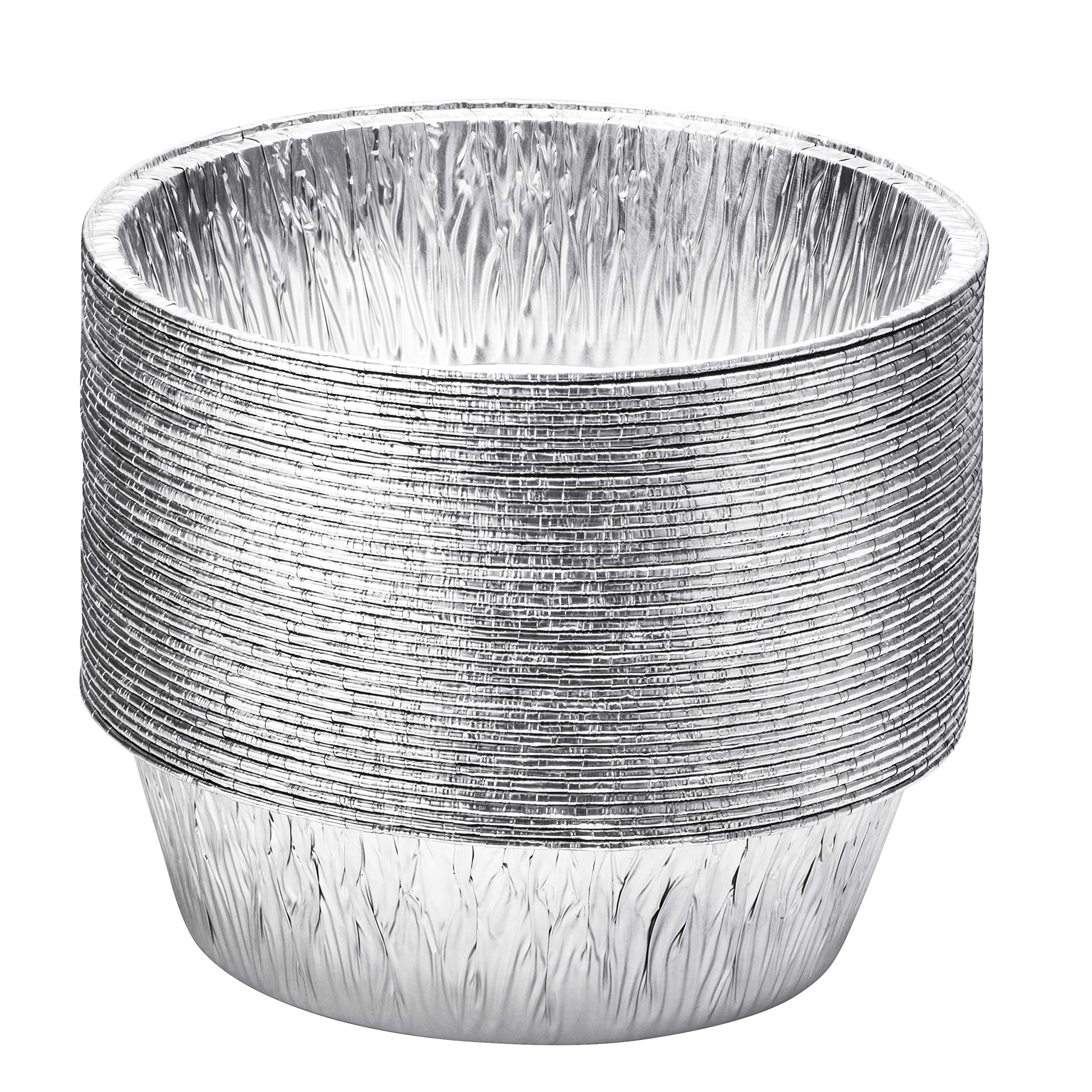 10-Inch Aluminum Dutch Oven Liner Pans | Disposable Cake Pan And Extra Deep Aluminum Foil Pans For Baking, Freezing, And Storage