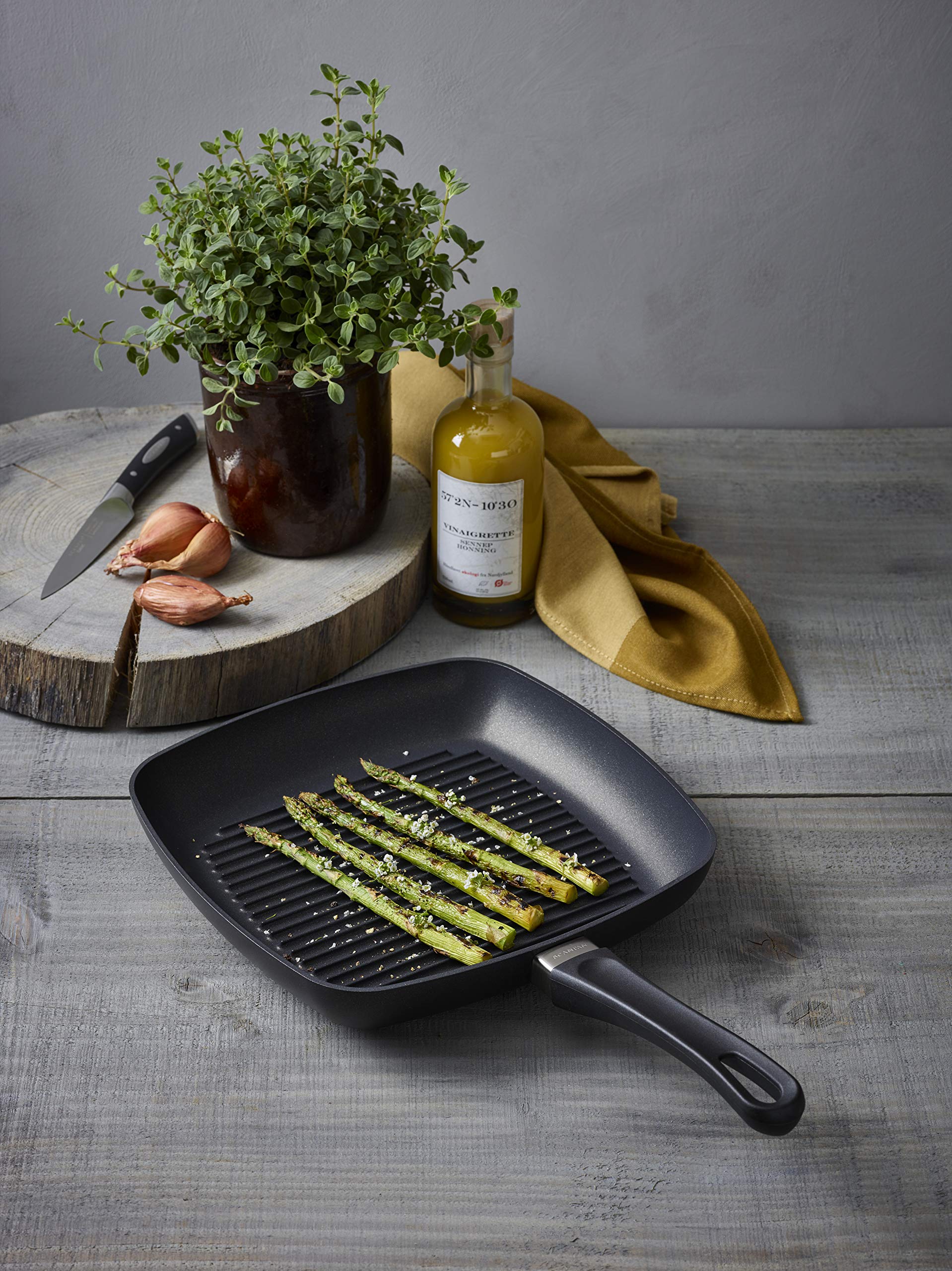Scanpan Classic Induction Grill Pan, 10.5, Black