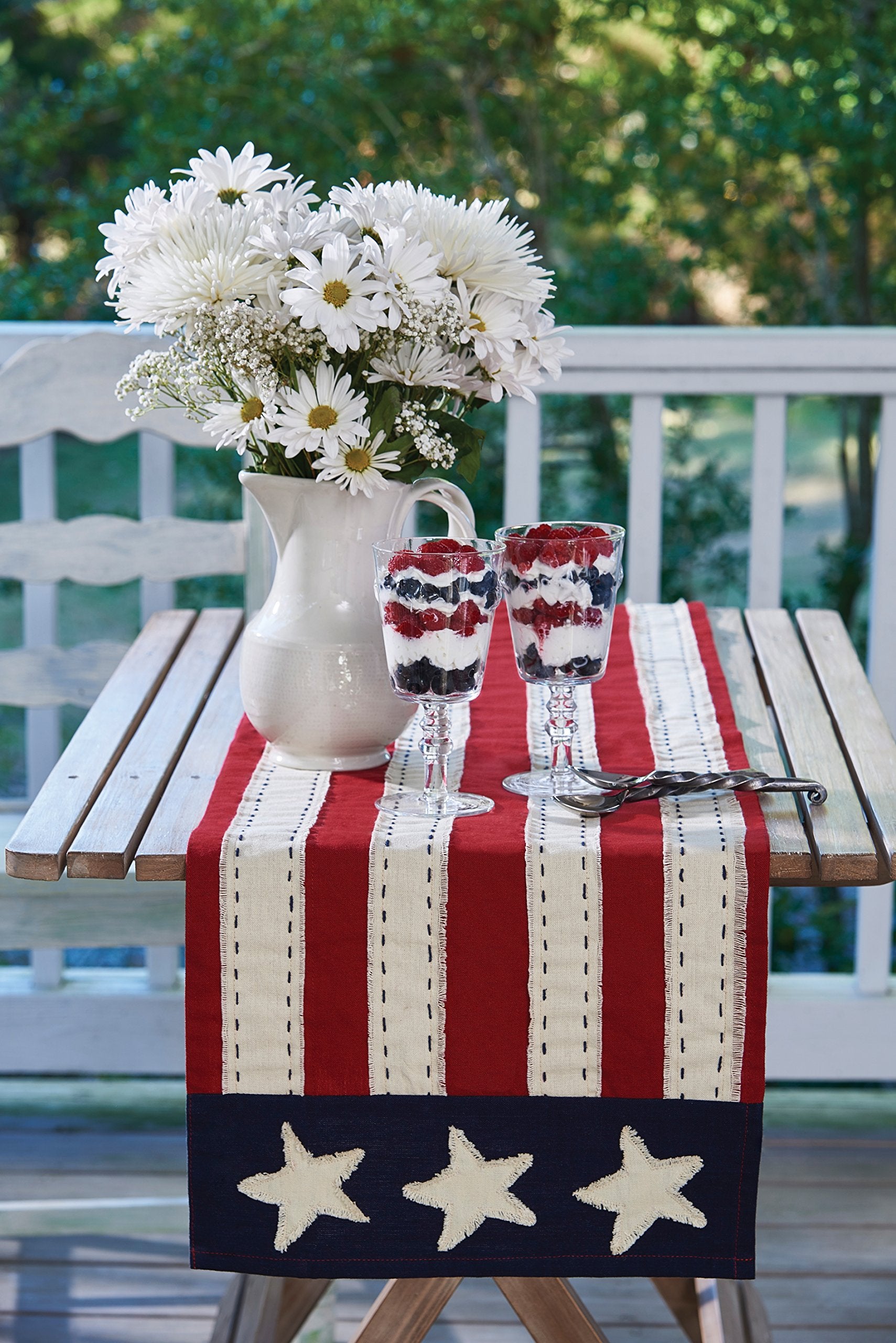 Park Designs Star Spangled Tablerunner 13 X 36