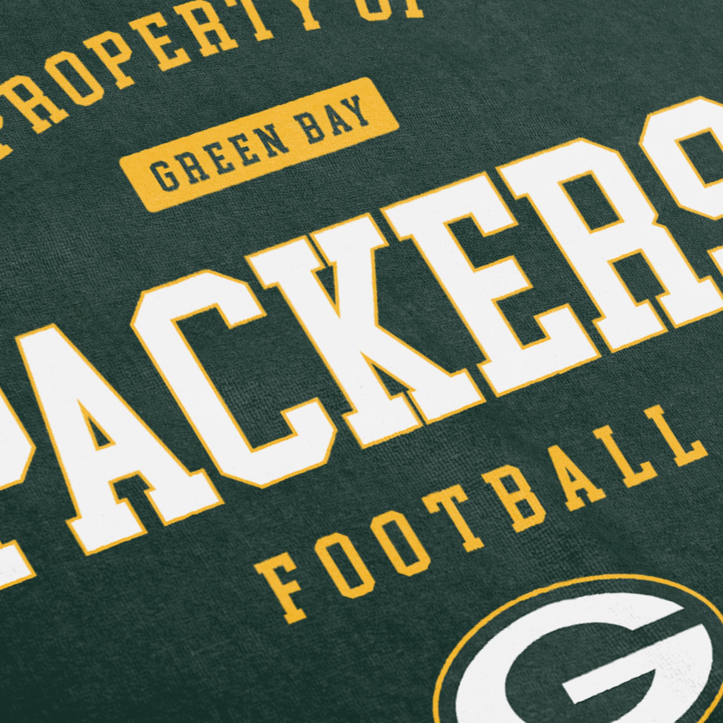 Foco Green Bay Packers Nfl Property Of Beach Towel