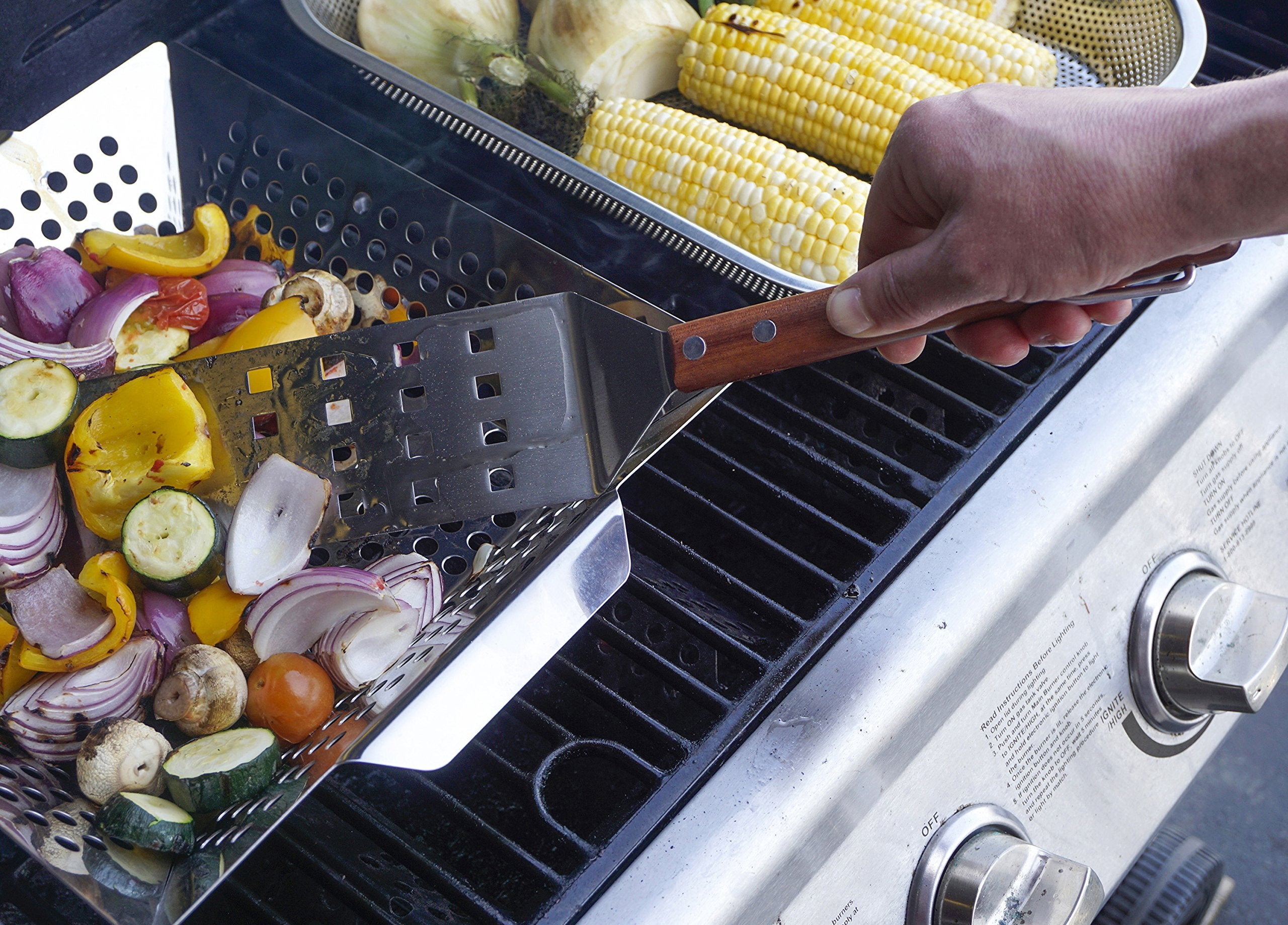 Rsvp International Endurance (Bq-Flp) Bbq Long Spatula Flipper, 16.25'' | Flip Burgers & Other Food W/ Long Handle That Keeps Ha