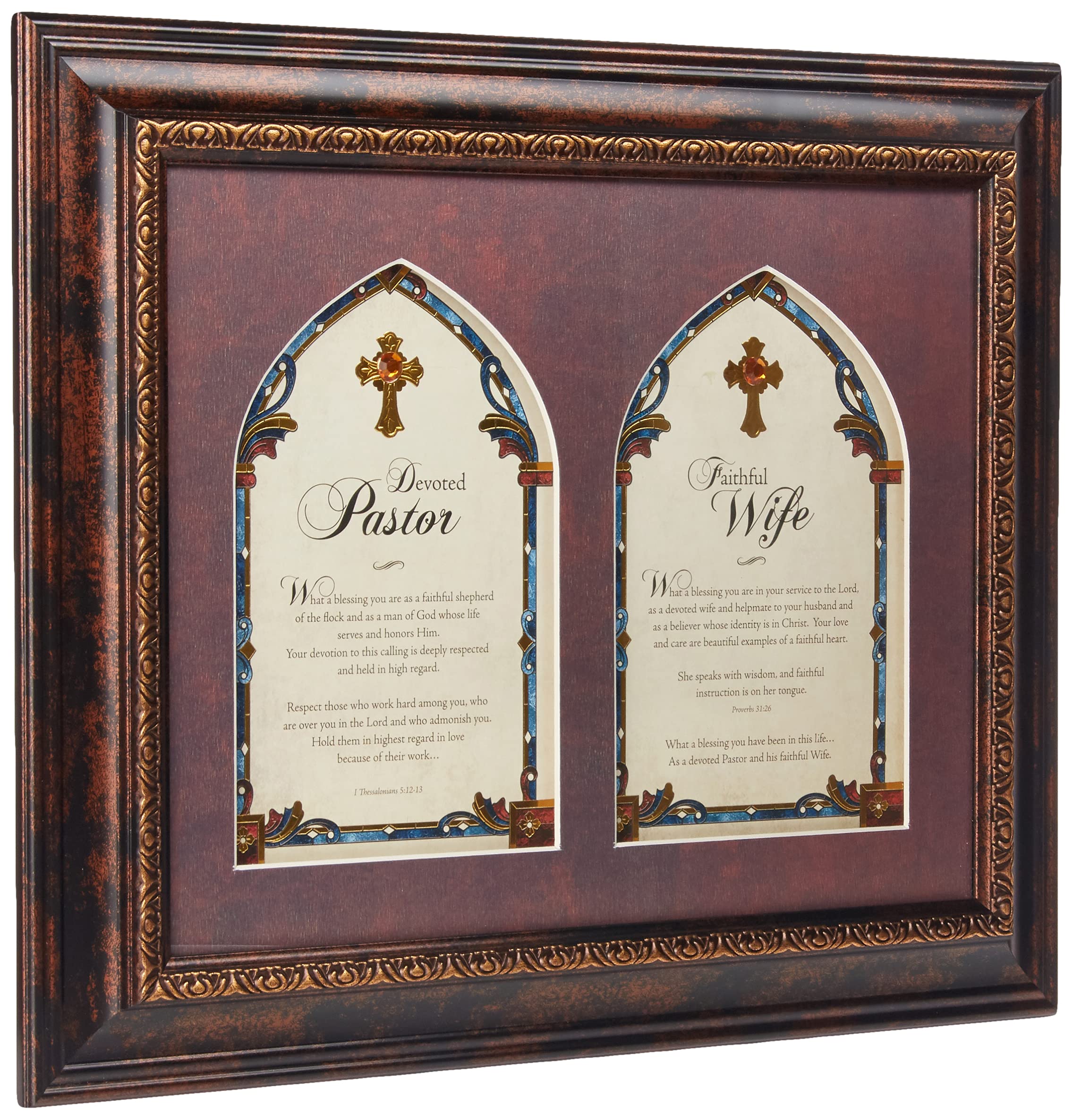 Faithworks Pastor'S Wife Framed Wall/Tabletop Art, 17 X 14