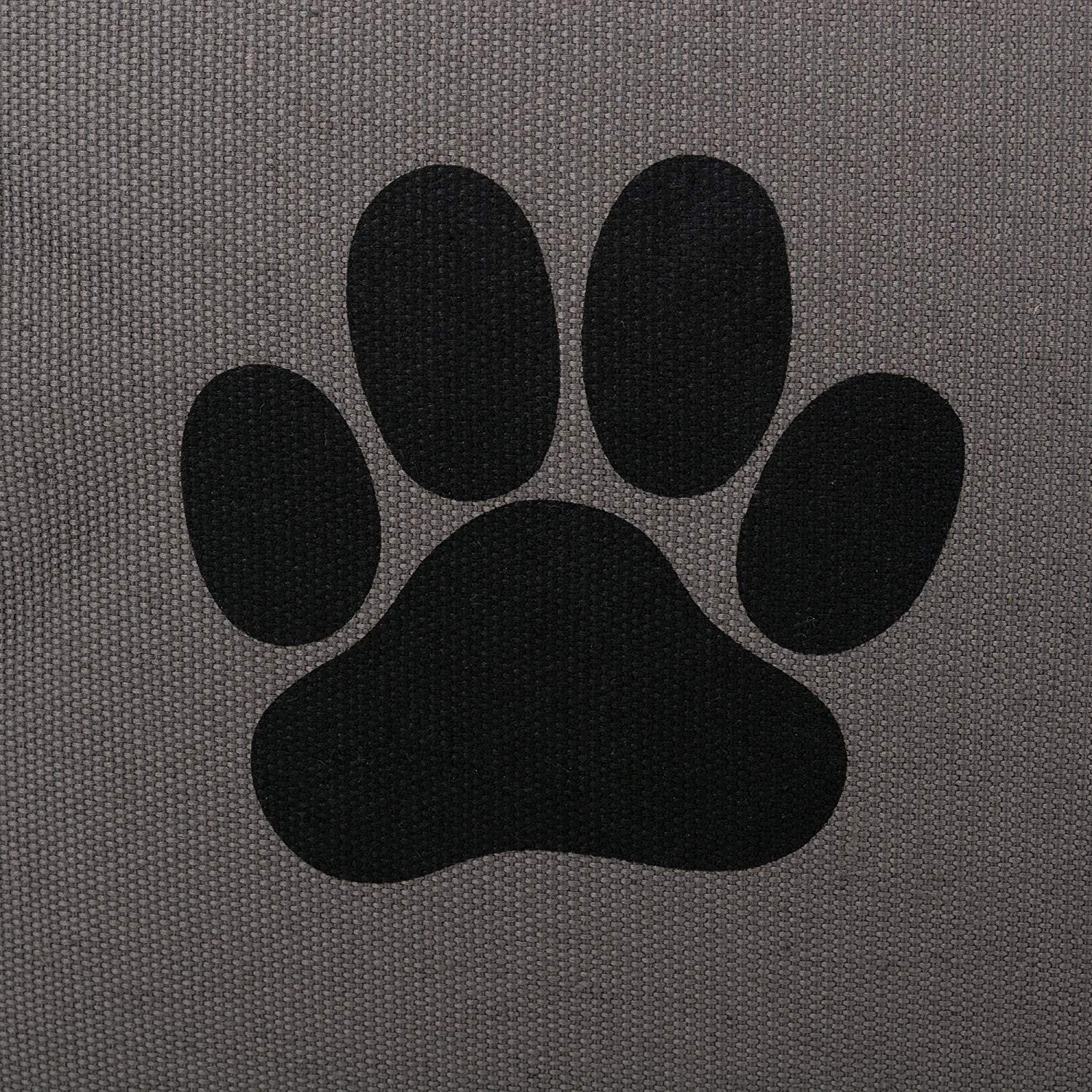 Bone Dry Pet Storage Collection Collapsible Bin  Small Rectangle  Gray