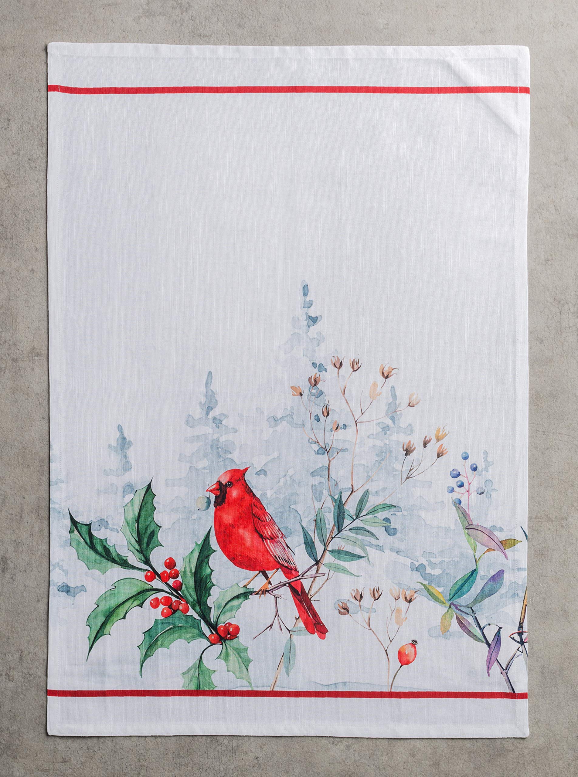 Maison D' Hermine Kitchen Towel 100% Cotton Quick Dry Cleaning Dishtowel For Gifts, Dining, Home, Wedding, Banquet, Buffet, Morz