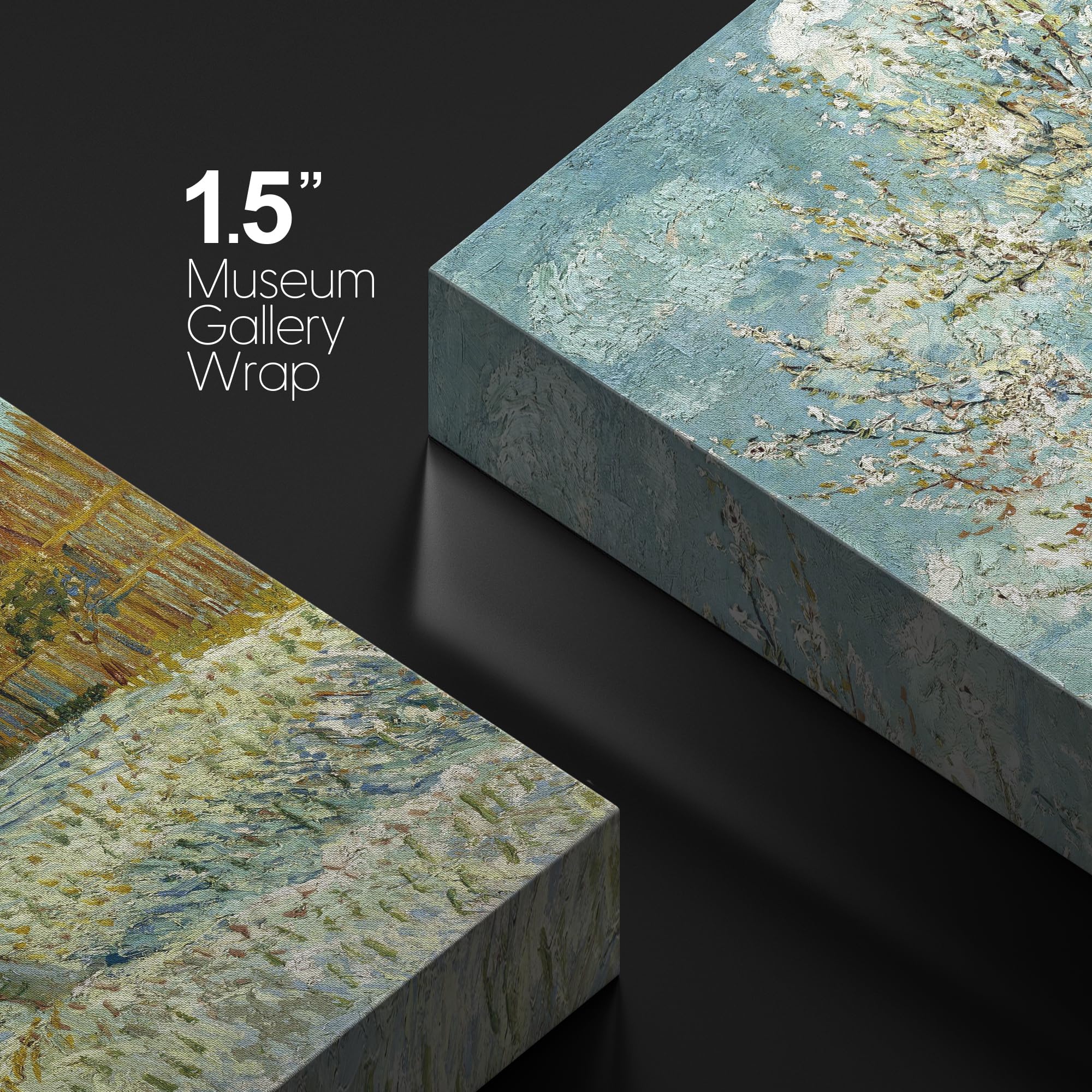 Wall26 The Pink Peach Tree By Vincent Van Gogh - Canvas Print Wall Art Famous Oil Painting Reproduction - 24'' X 36''