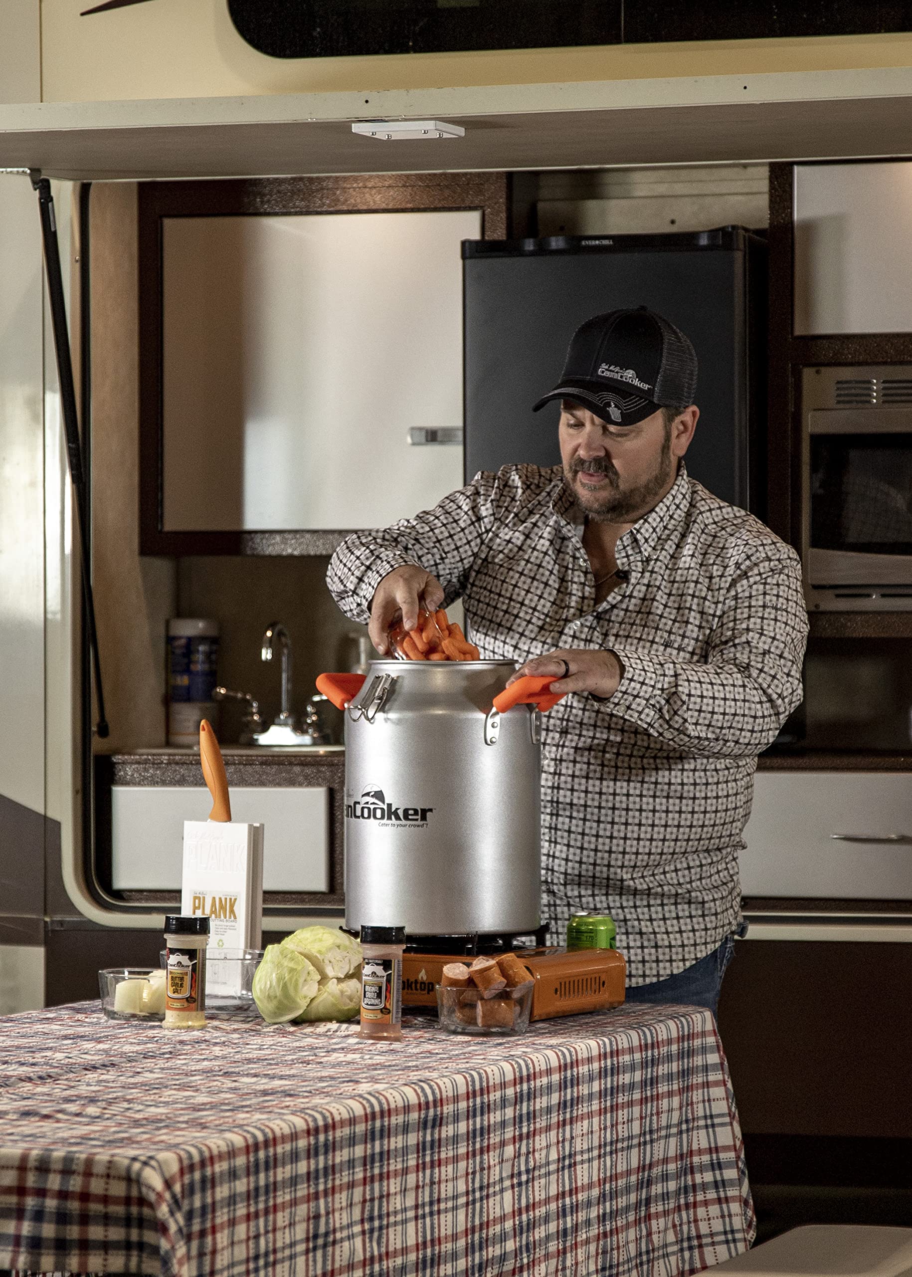 Cancooker Original 4 Gallon Edition | Convection Steam Cooker Serves Up To 20 People