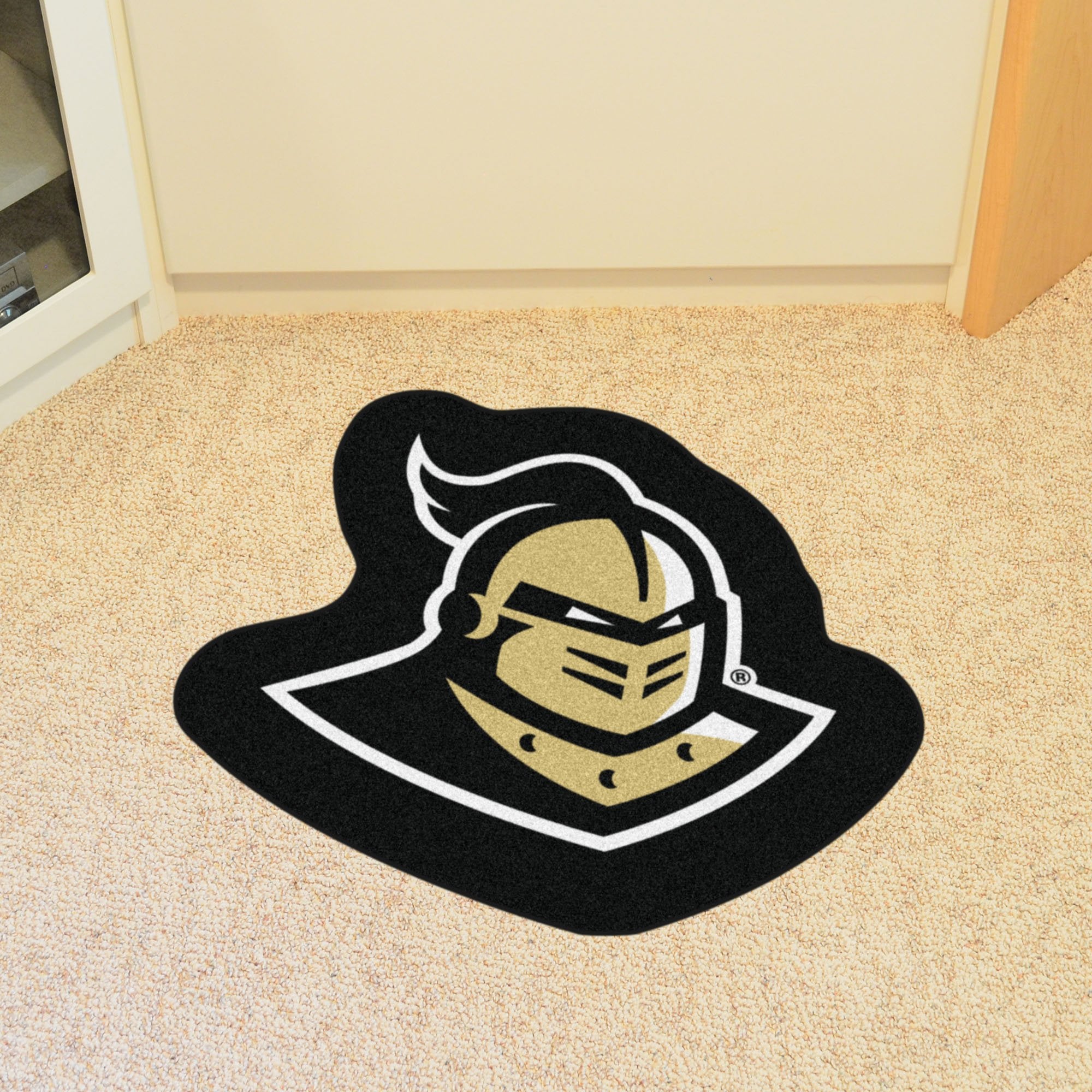 FANMATS 22858 NCAA - University of Central Florida Golden Knights Mascot Mat, Team Color, One Size