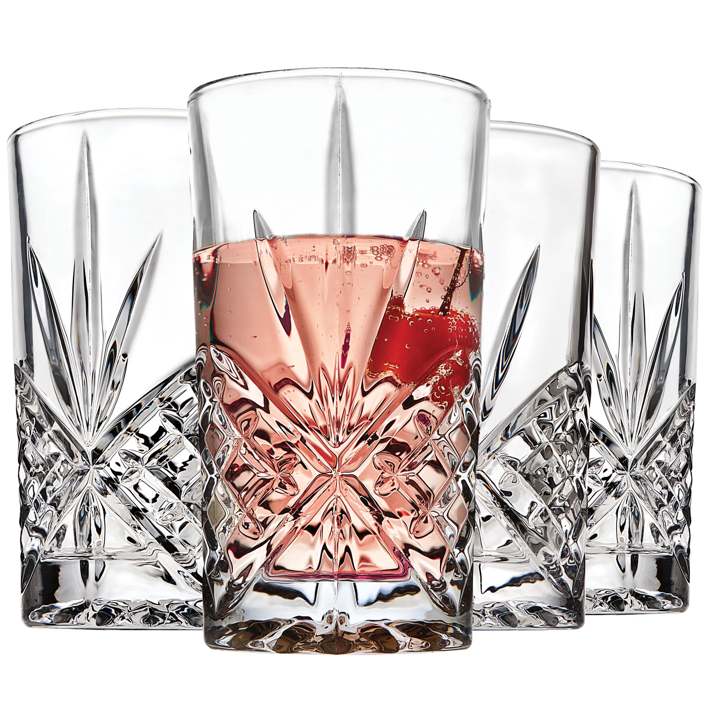 Godinger Set Of 4 Dublin Highball Glasses