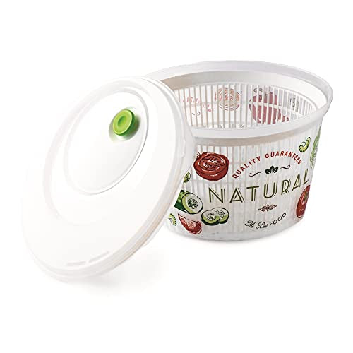 Snips Ulaop Salatschleuder, 4 Lt, Multi-Color