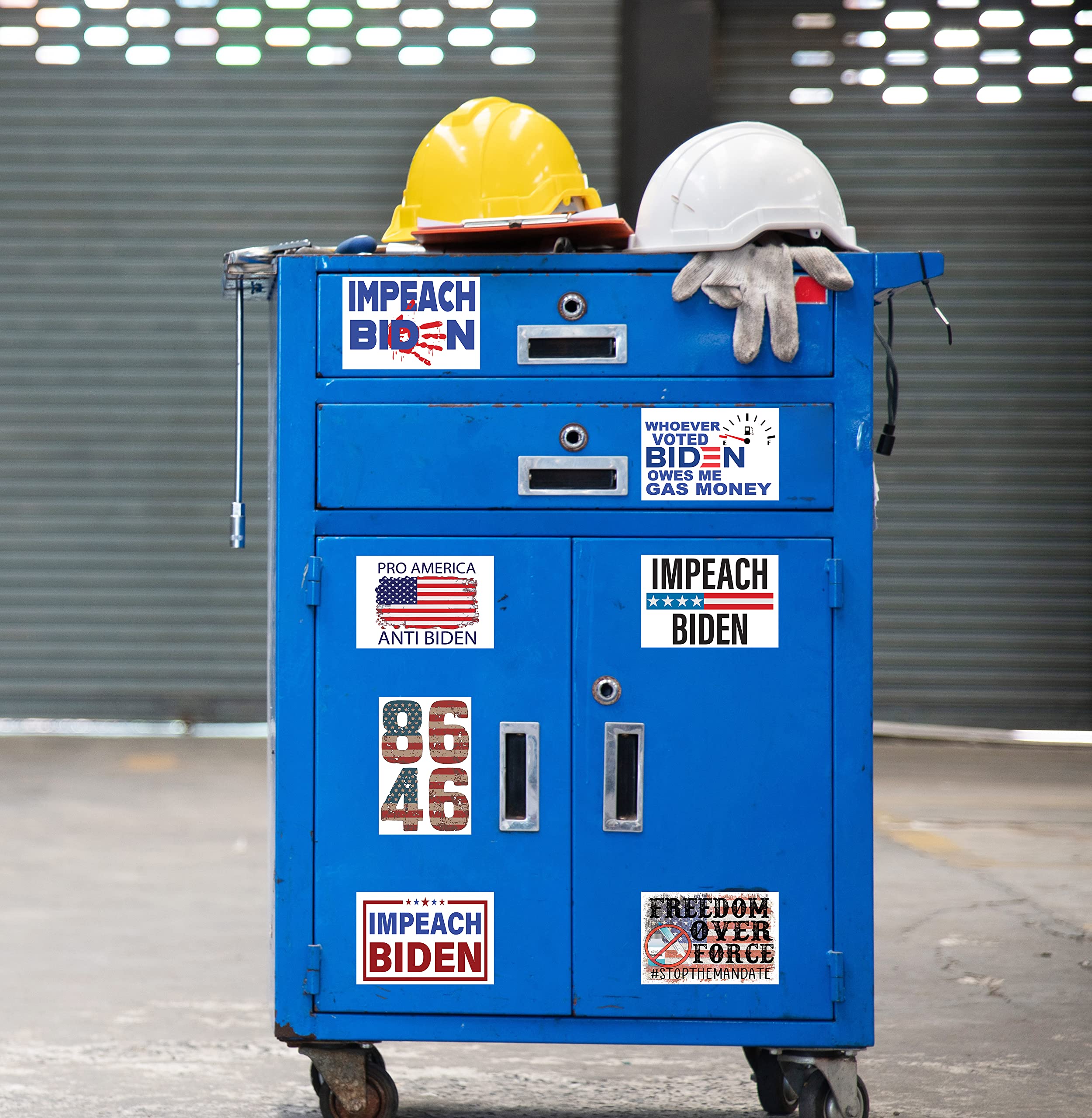 Funny Tool Box Magnet Sign - 4X6 In. Fjb Let'S Go Brandon Whoever Voted For Biden Owes Me Gas Money