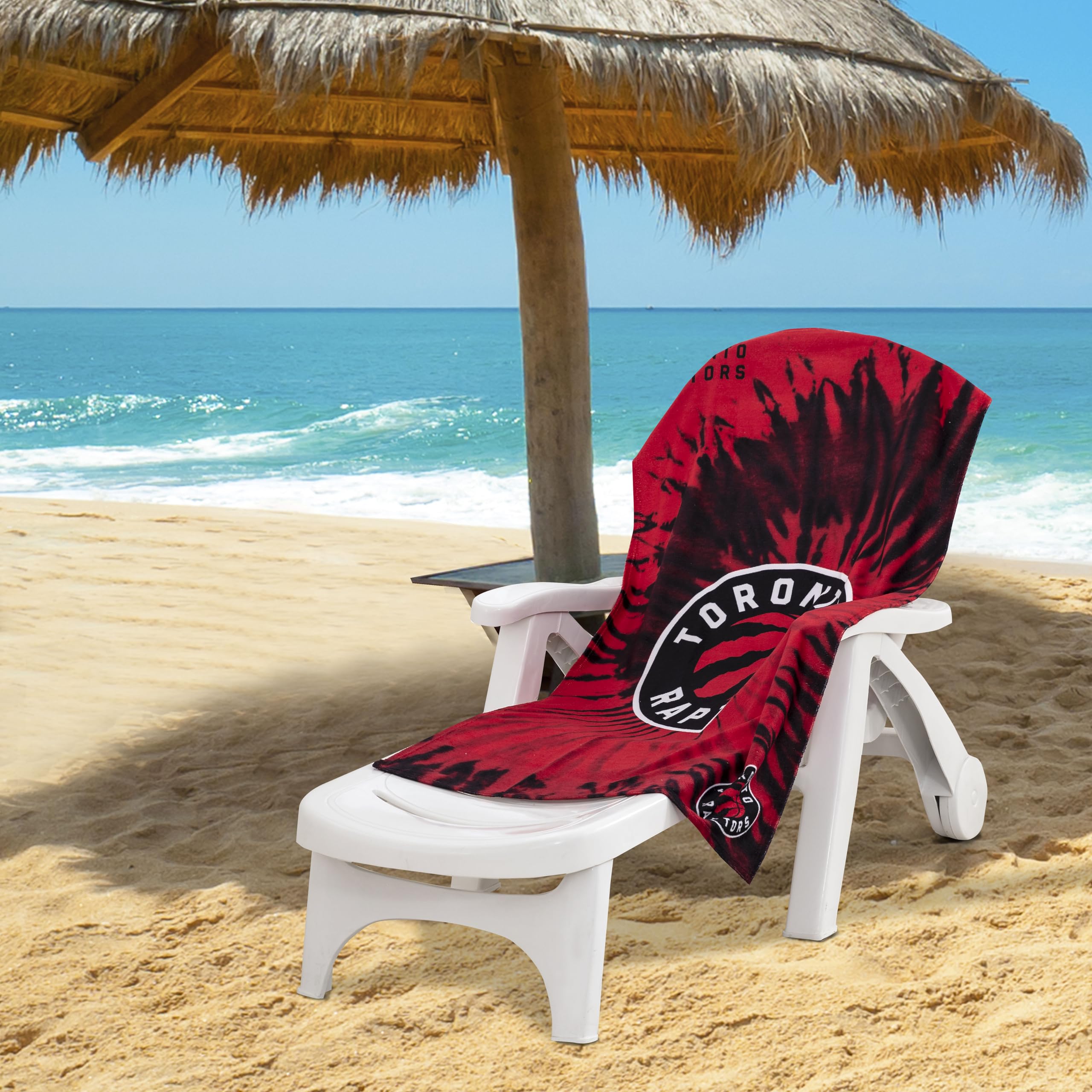 Northwest Nba Toronto Raptors Beach Towel 30'' X 60'', Psychedelic