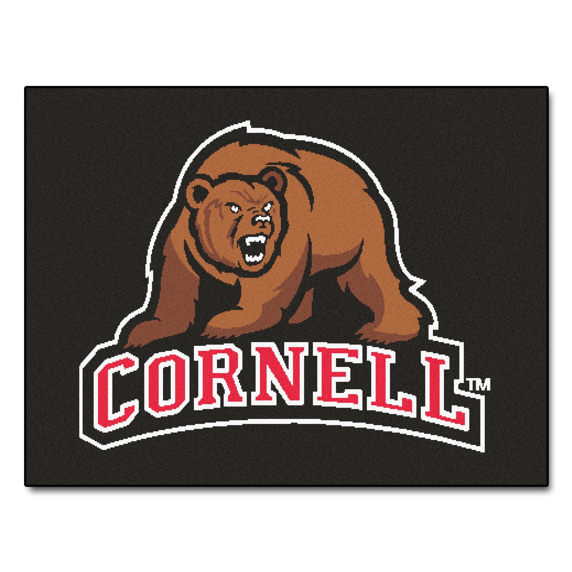 NCAA Novelty Starter Mat Size: 210 x 38.5, NCAA Team: Cornell University