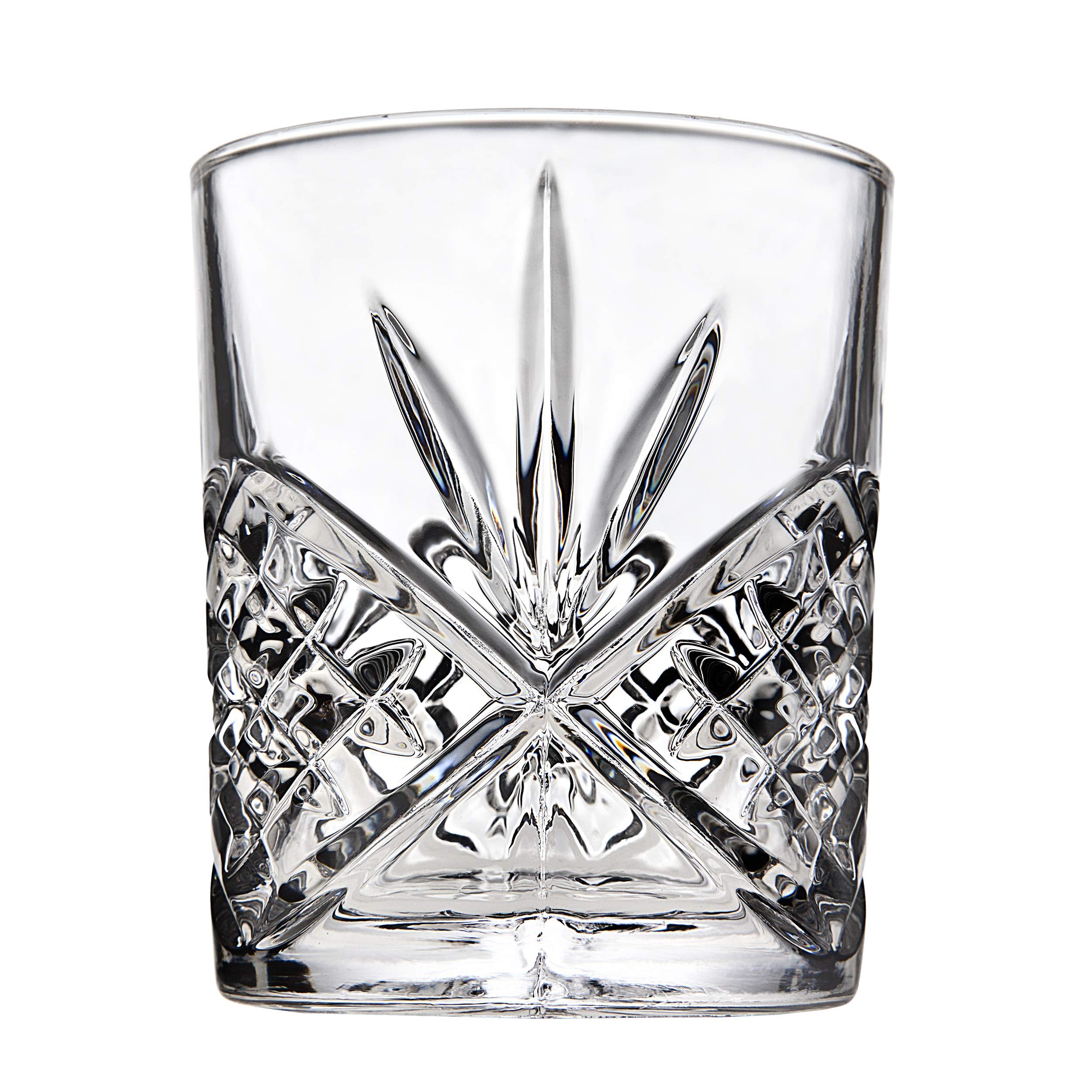 Godinger Dublin Double Old Fashioned Glasses, 11Oz, Set Of 4