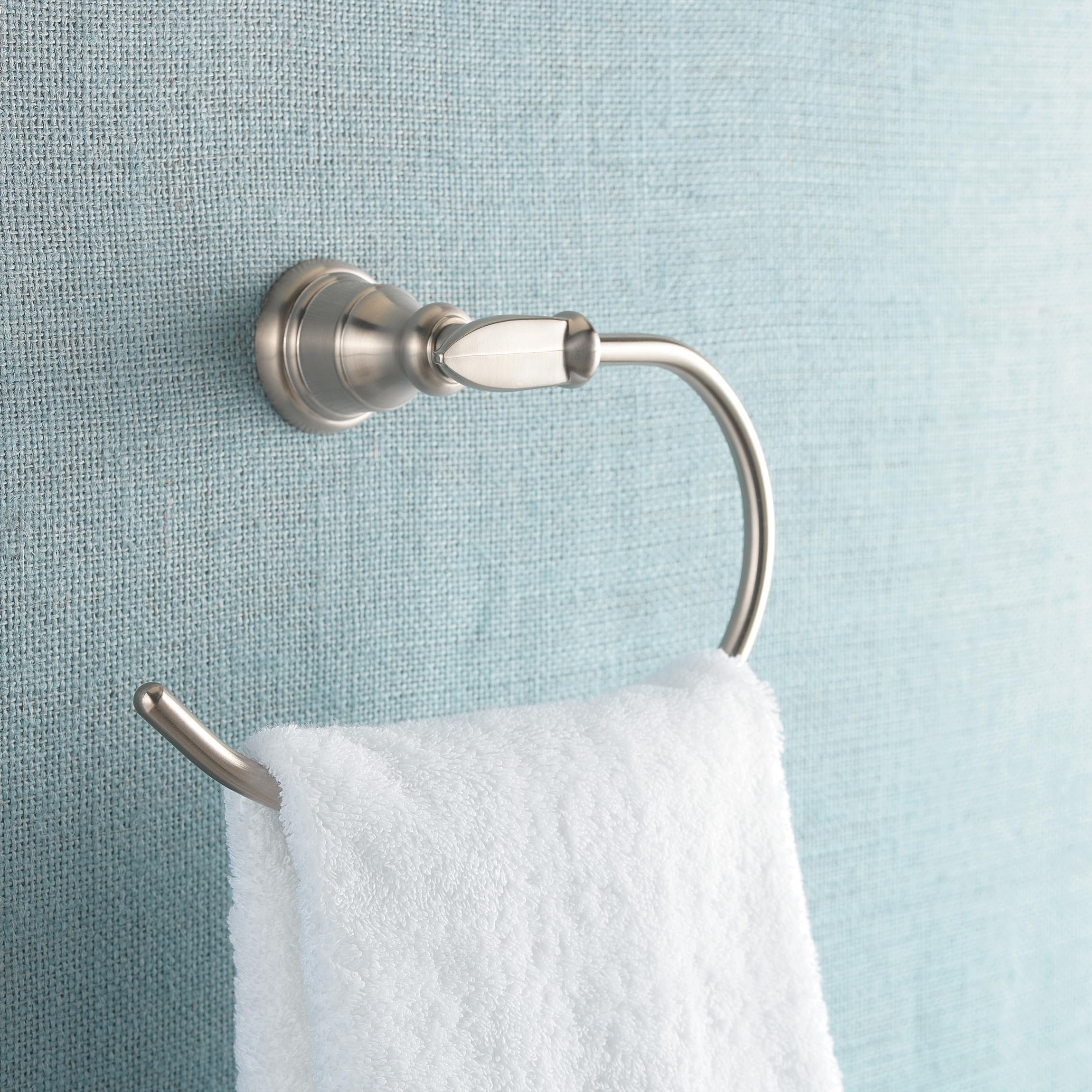 Pfister Avalon Towel Ring, Brushed Nickel