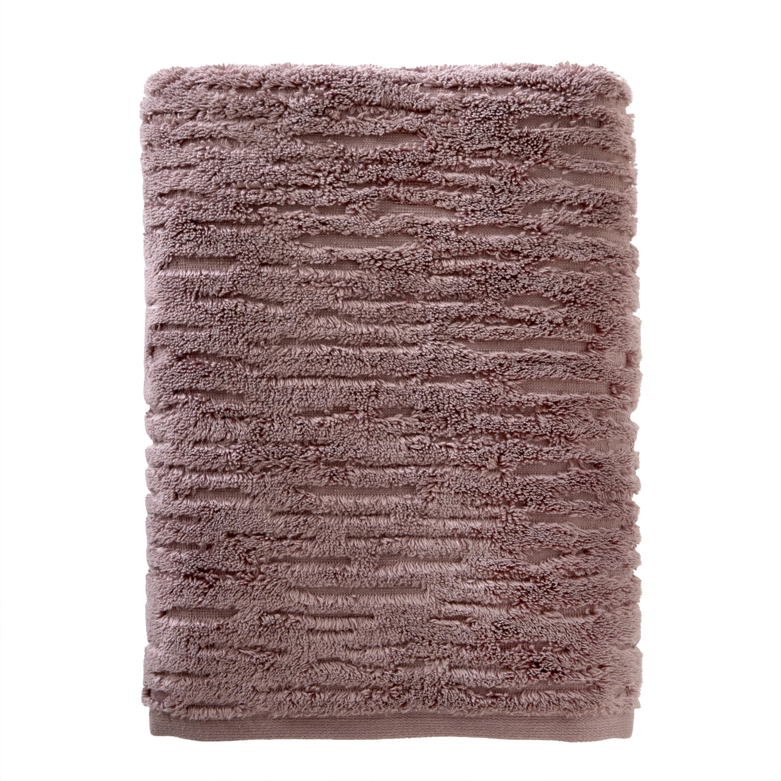 Skl Home Cloudsoft Cotton Luxury Bath Towel, Soft Plum