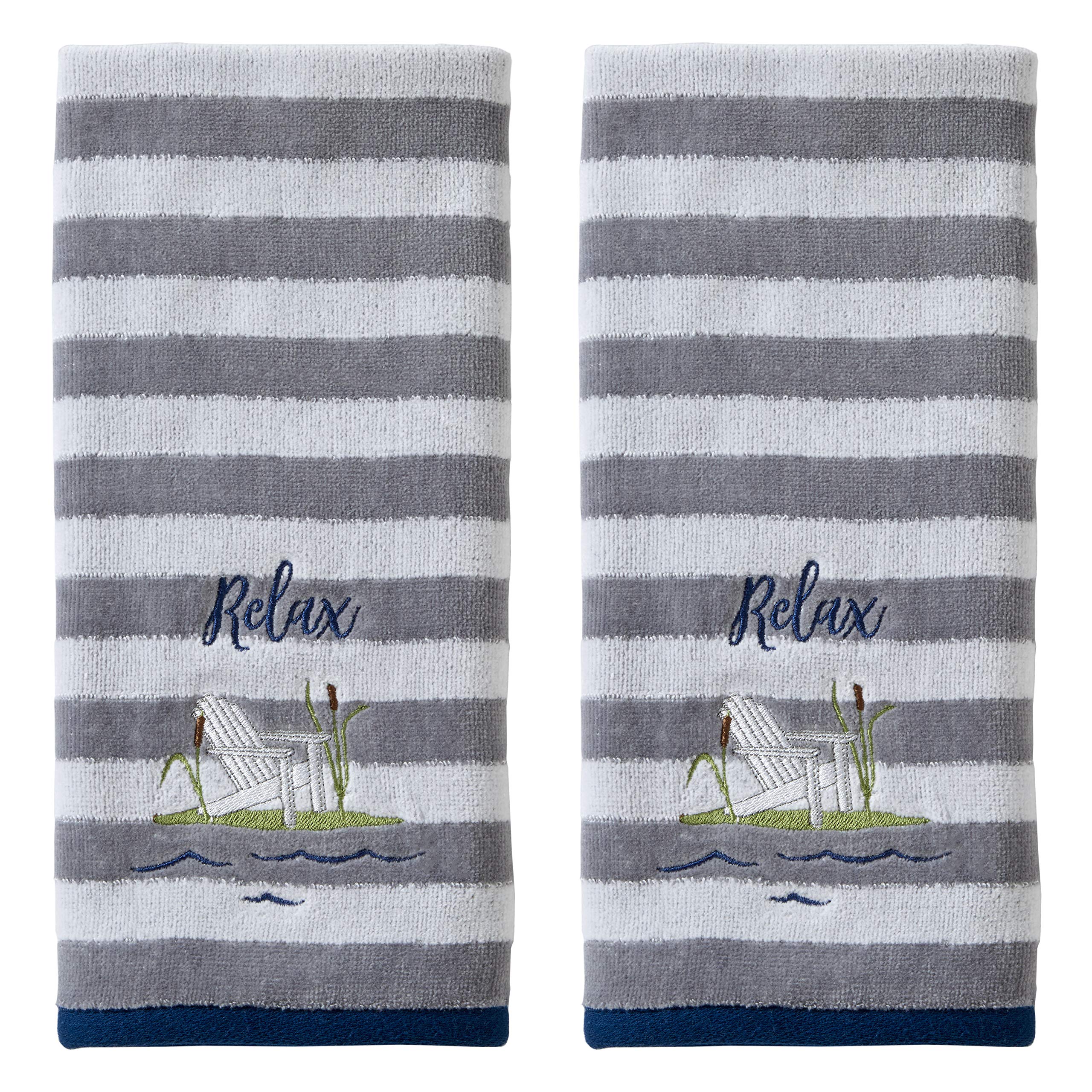 Skl Home By Saturday Knight Ltd. Relax Chair Hand Towel (2-Pack), Multi