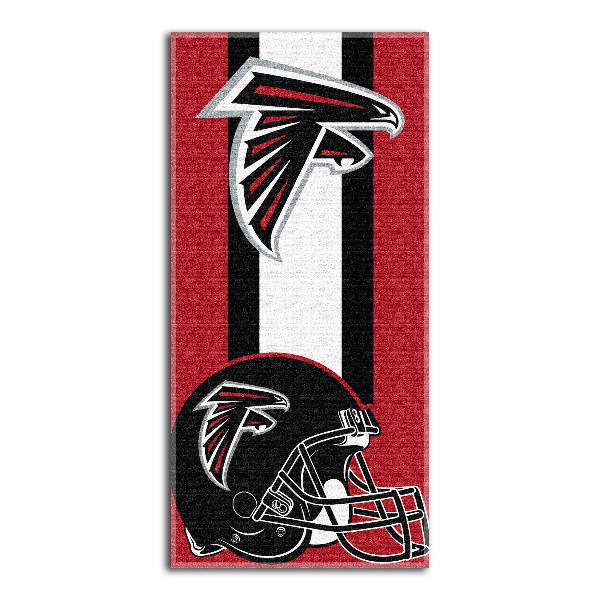 The Northwest Company NFL Atlanta Falcons Beach Towel, 30 x 60, Zone Read