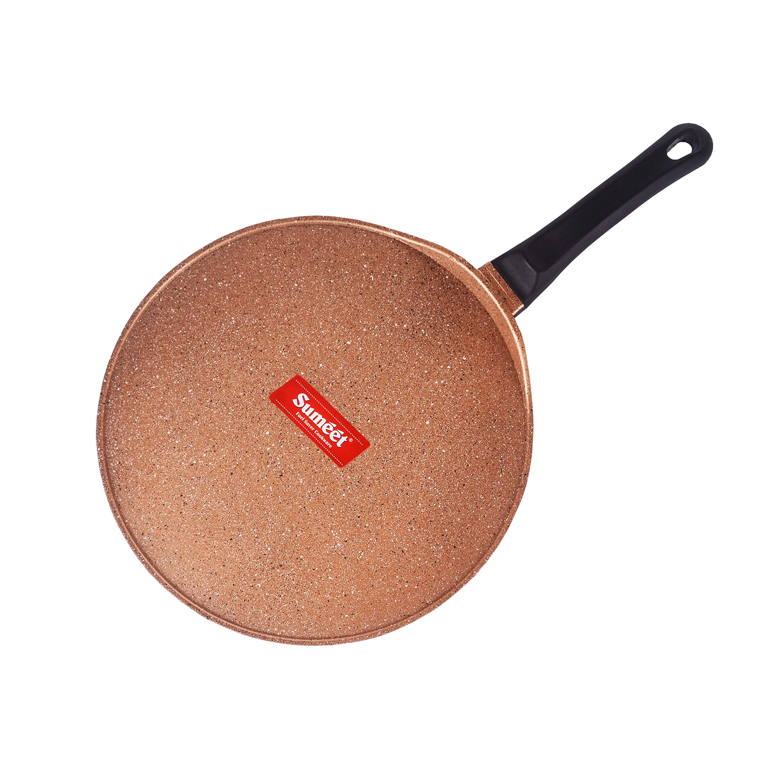 Sumeet Granite Finish Nonstick Die Cast 4Mm Thick Dosa Tawa - 30.5 Cm (Peach Color)]
