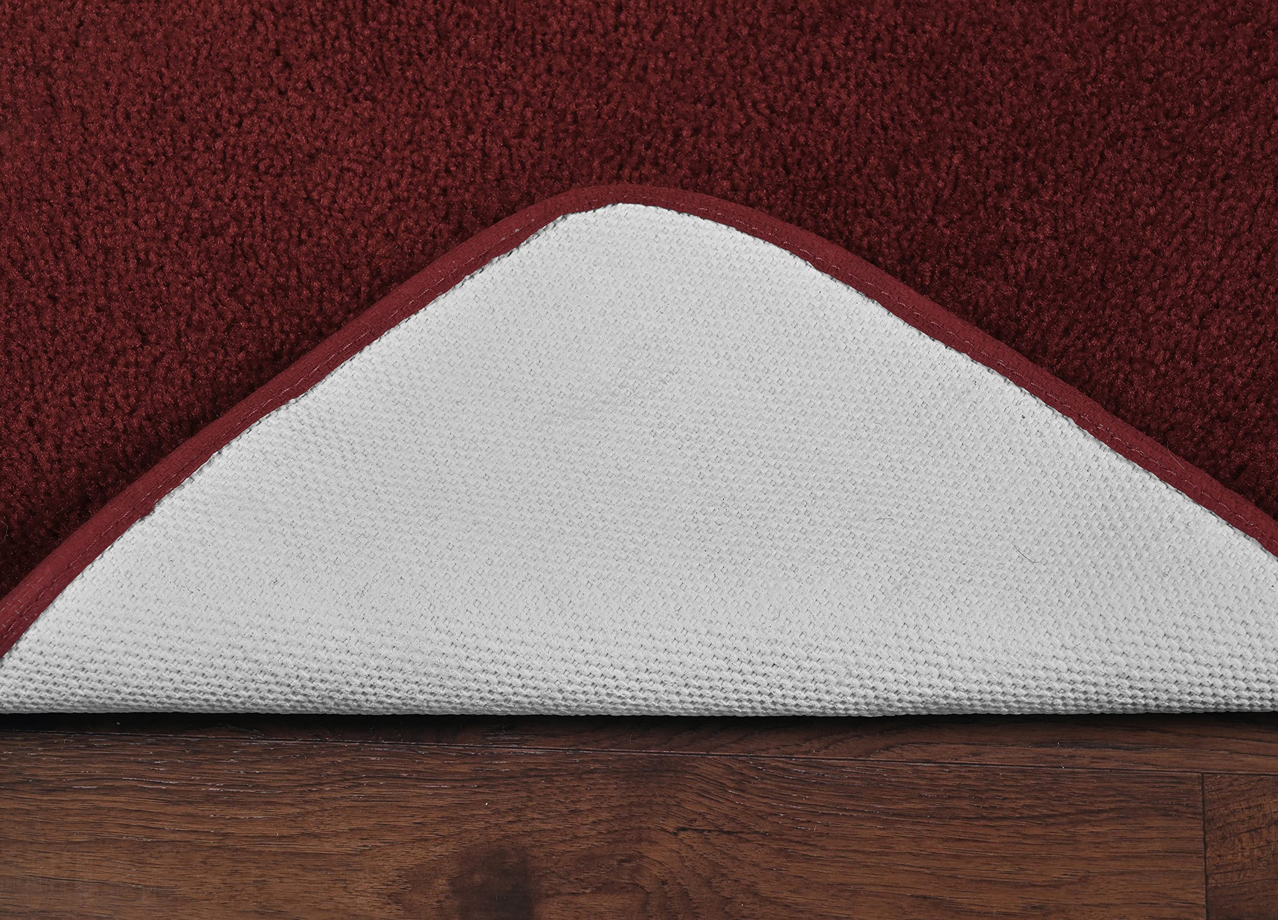 Garland Rug Traditional Bath Rug Set, 4-Piece, Chili Pepper Red