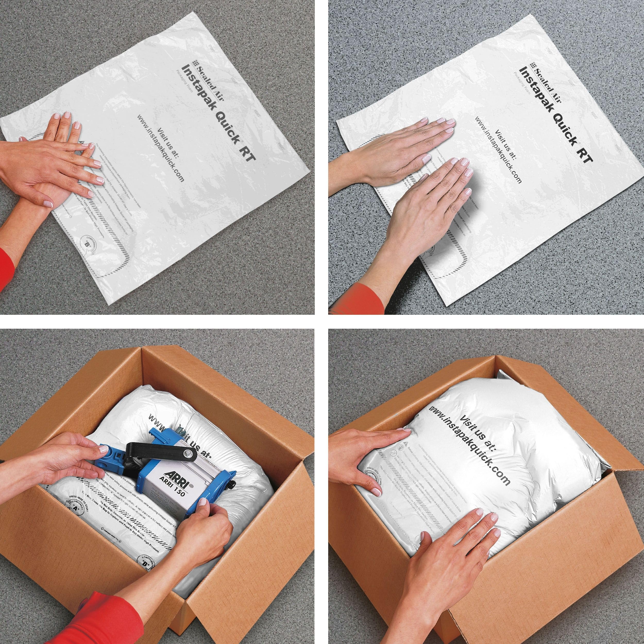 Instapak Quick RT Packing and Shipping Solution (10 (15Ax18A), Quantity 180)