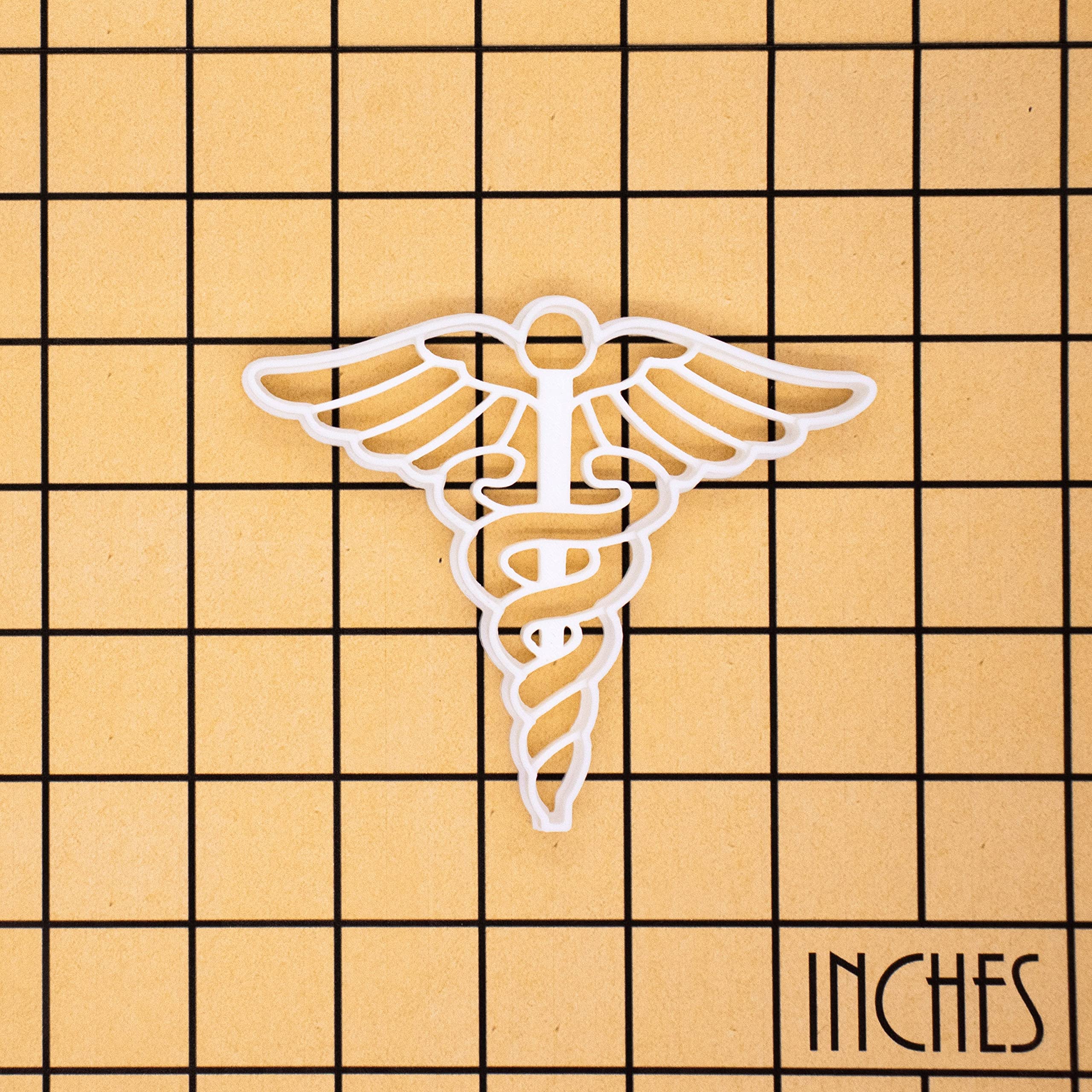 Caduceus Cookie Cutter, 1 Piece - Bakerlogy
