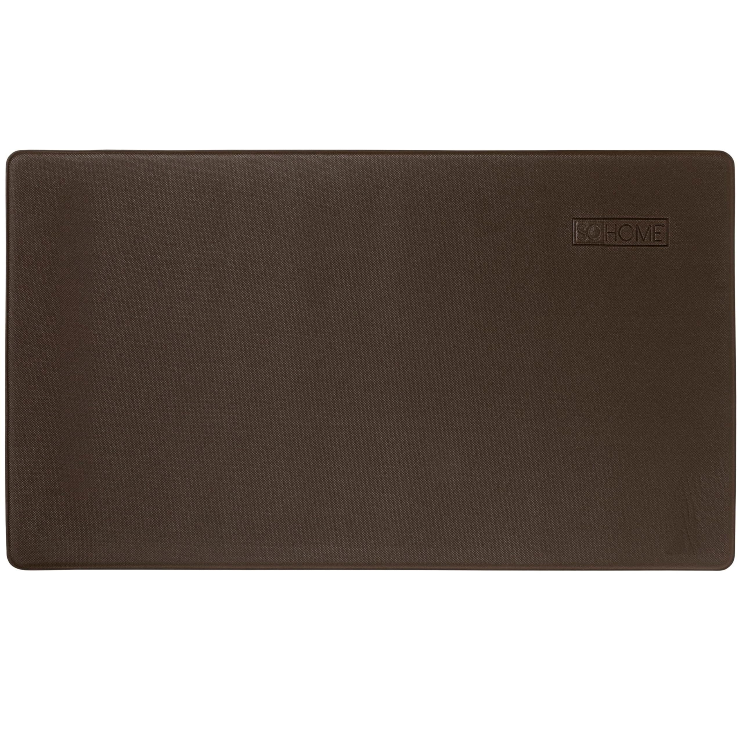 Home Dynamix Cozy Living Friends And Family Gather Eucalyptus Floral Runner Anti-Fatigue Kitchen Mat, Non-Slip Floor Mat, Padded