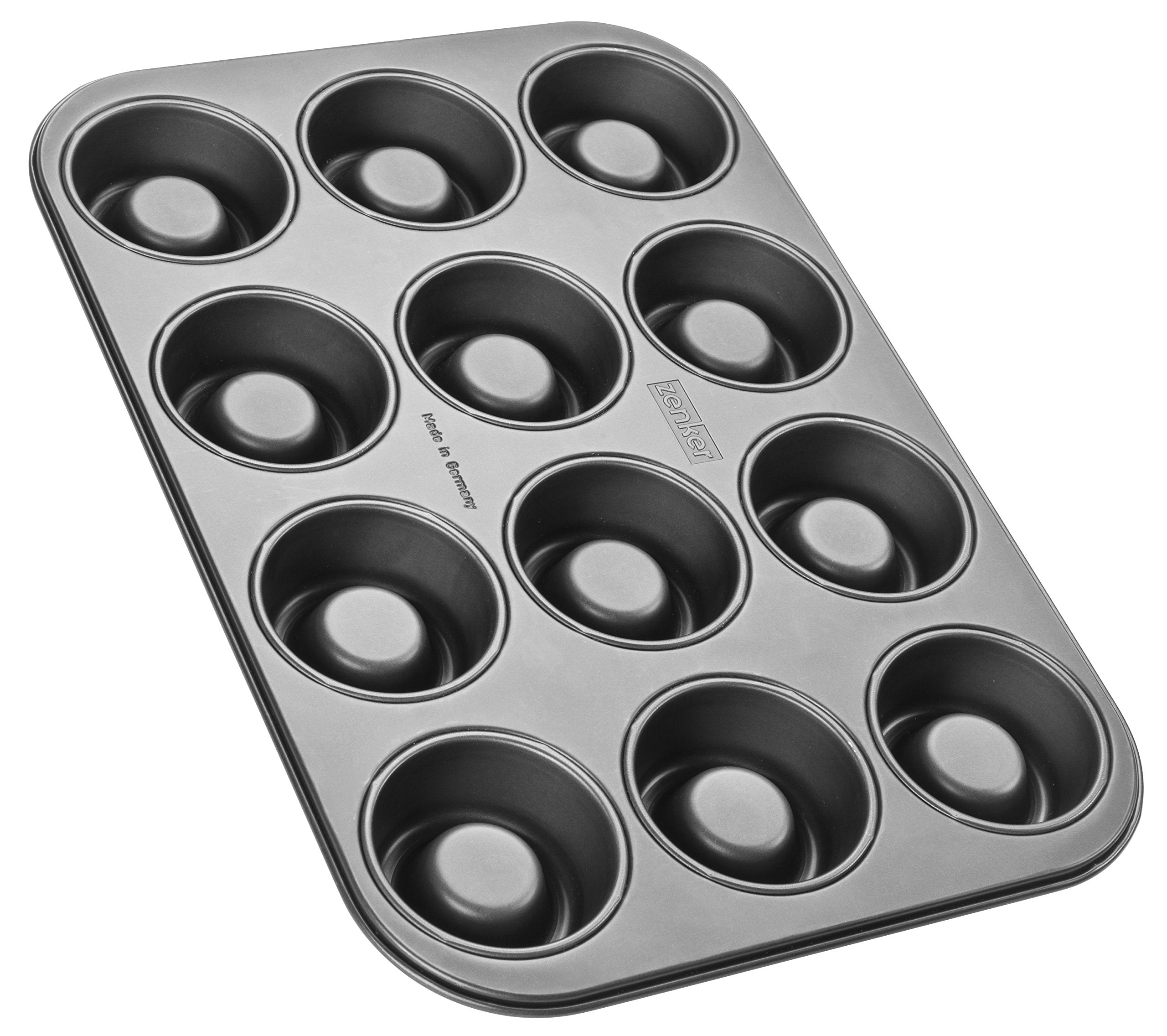 Zenker 12 Count Nonstick Carbon Steel Shortcake Pan