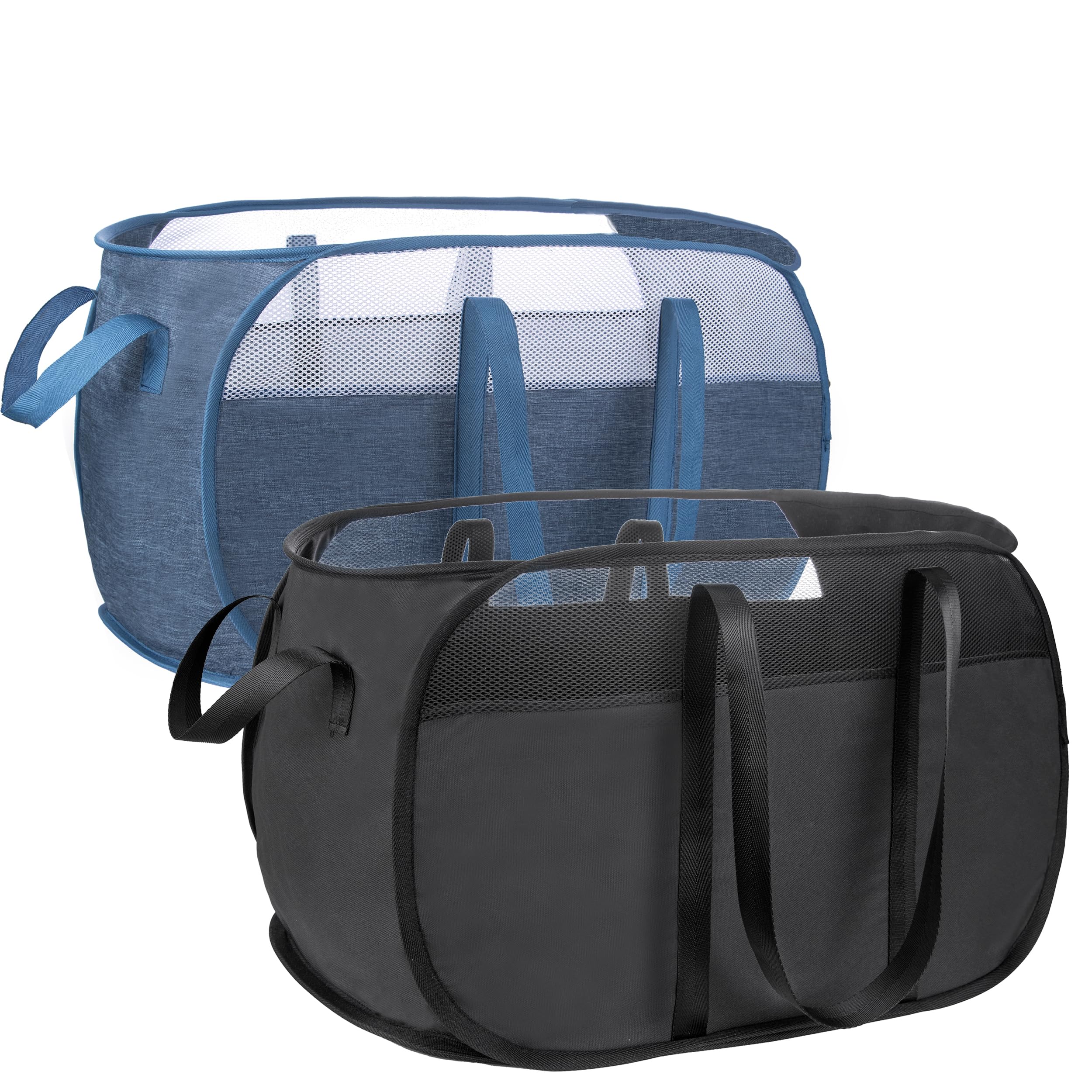 Xiayan Pop Up Laundry Hamper,With Durable Handles Collapsible Laundry Basket,Easy To Open And Fold For College Dorm,Kids Room,Tr