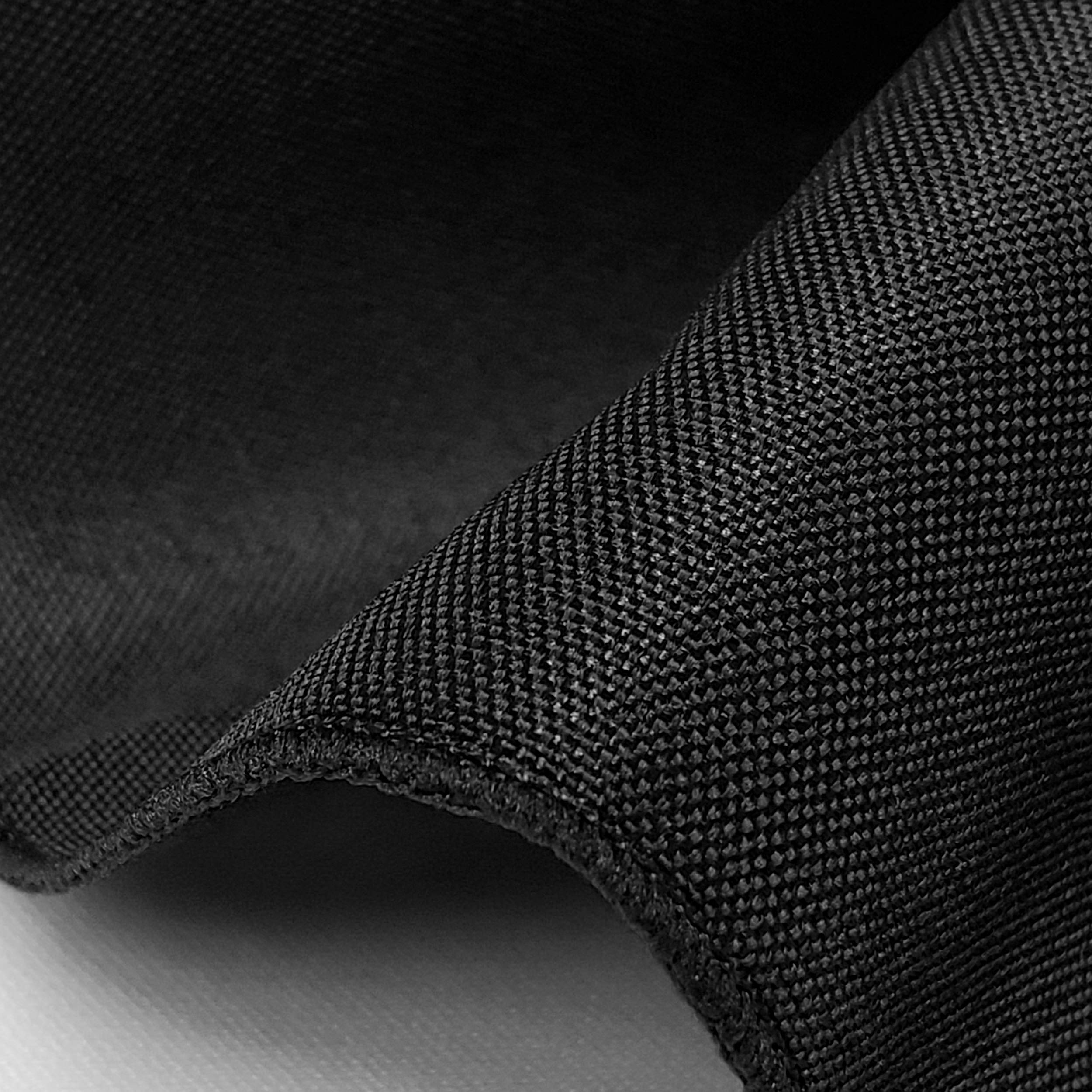 Tablelinensforless 17X17 Inch Polyester Cloth Napkins, Set Of 12 (Black)