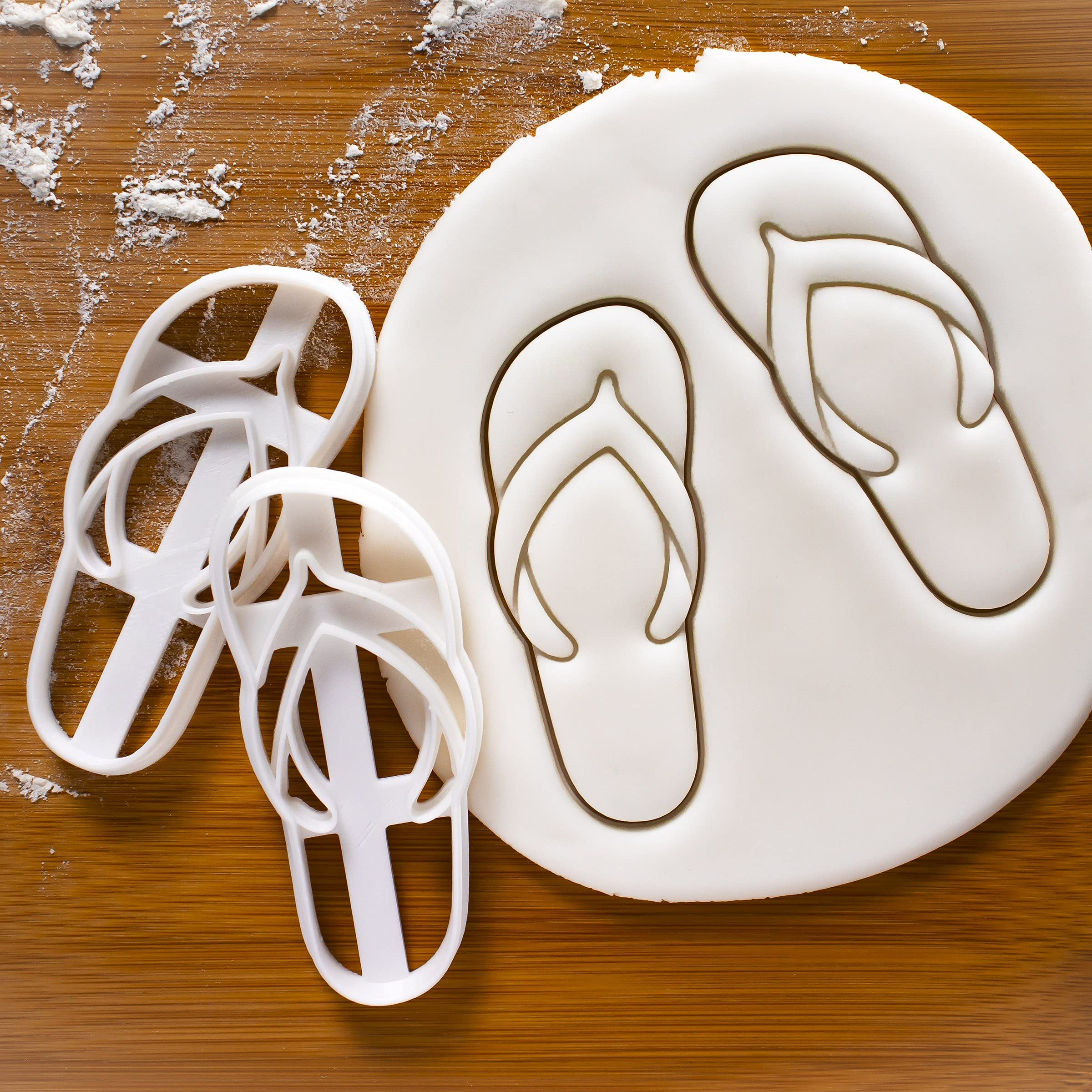 Beach Flip Flops Cookie Cutter - Bakerlogy
