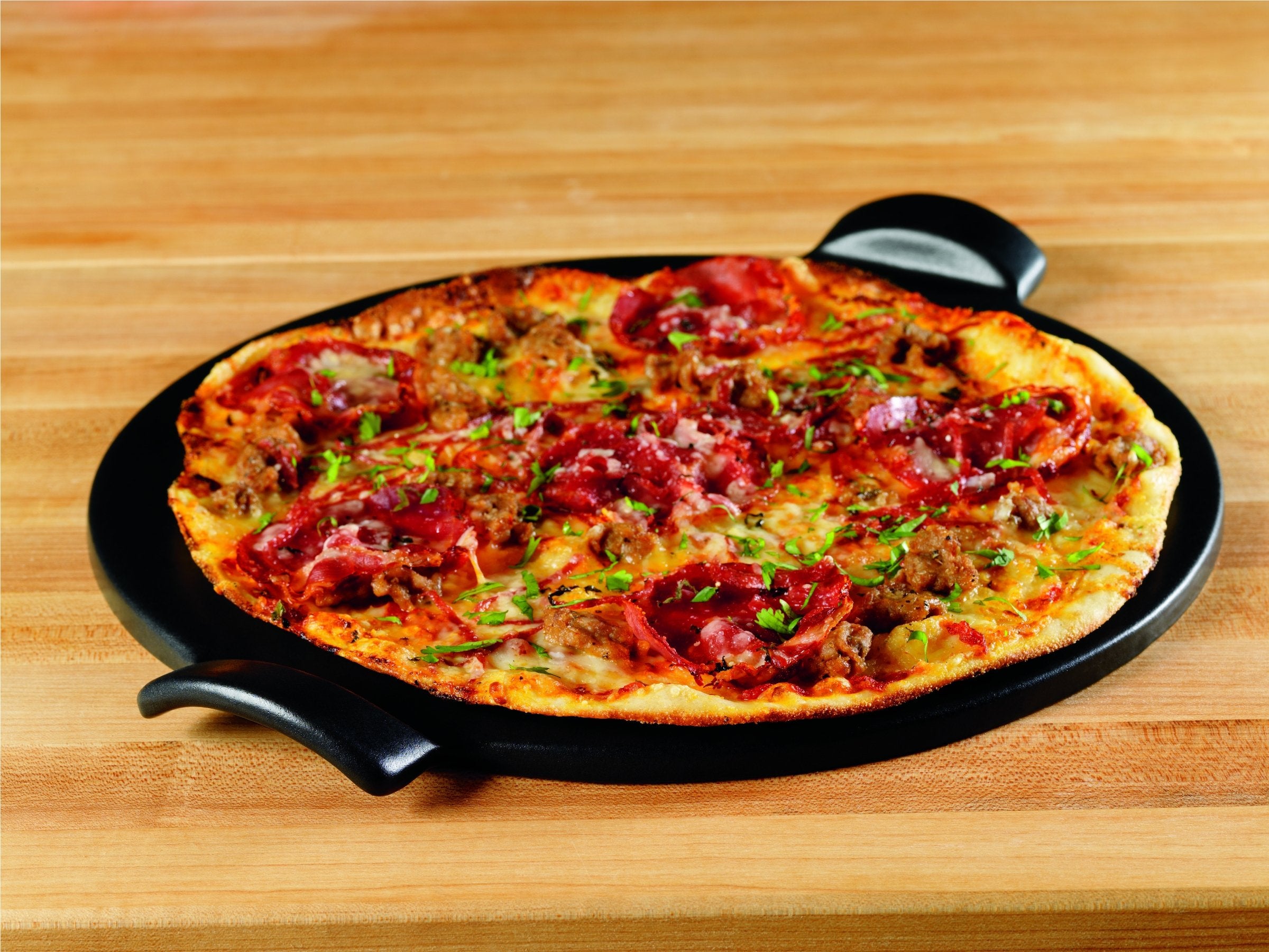 Emile Henry Flame Top Pizza Stone, 14.5'', Figue