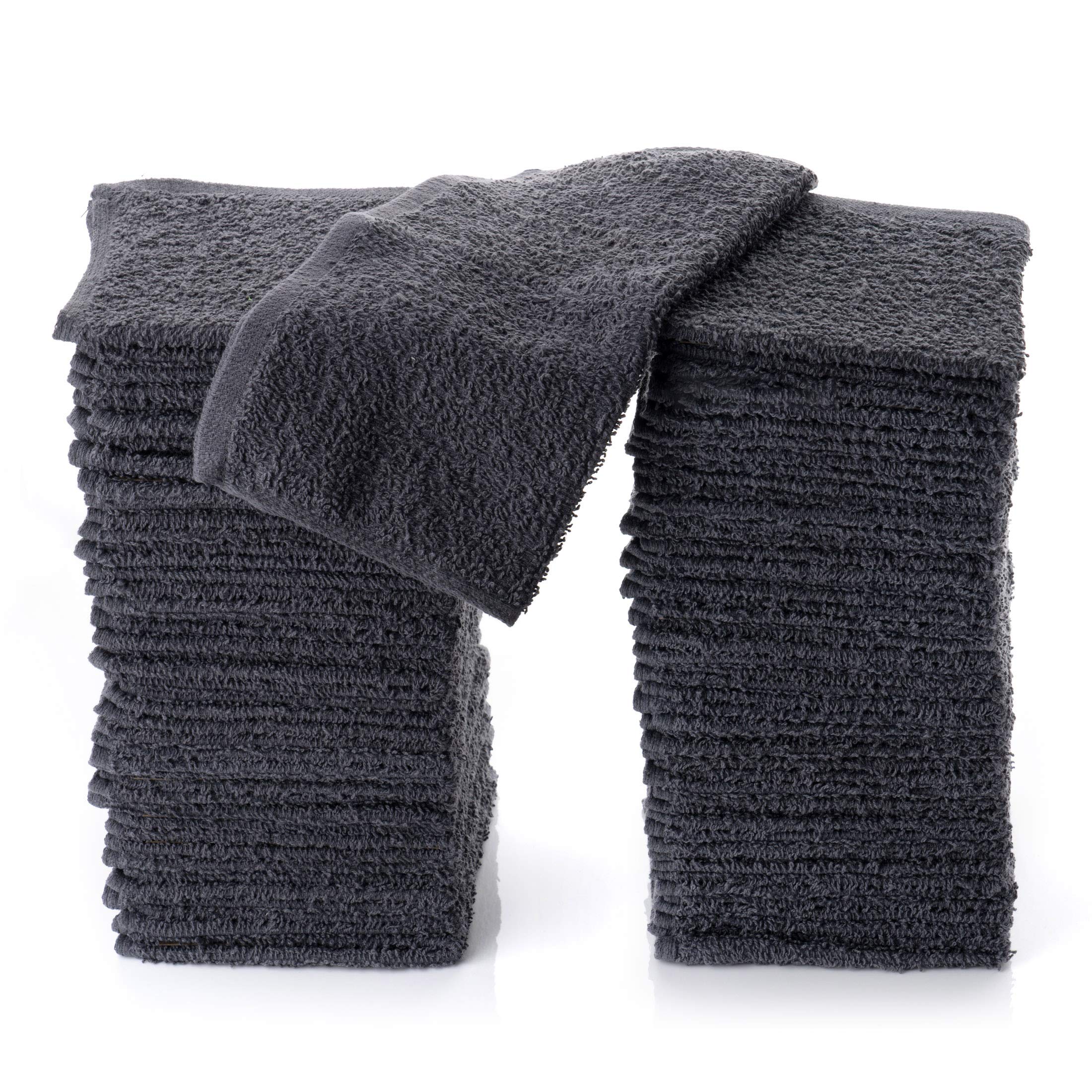 Simpli-Magic Towels, 12   X12    Washcloths, Gray 24 Count