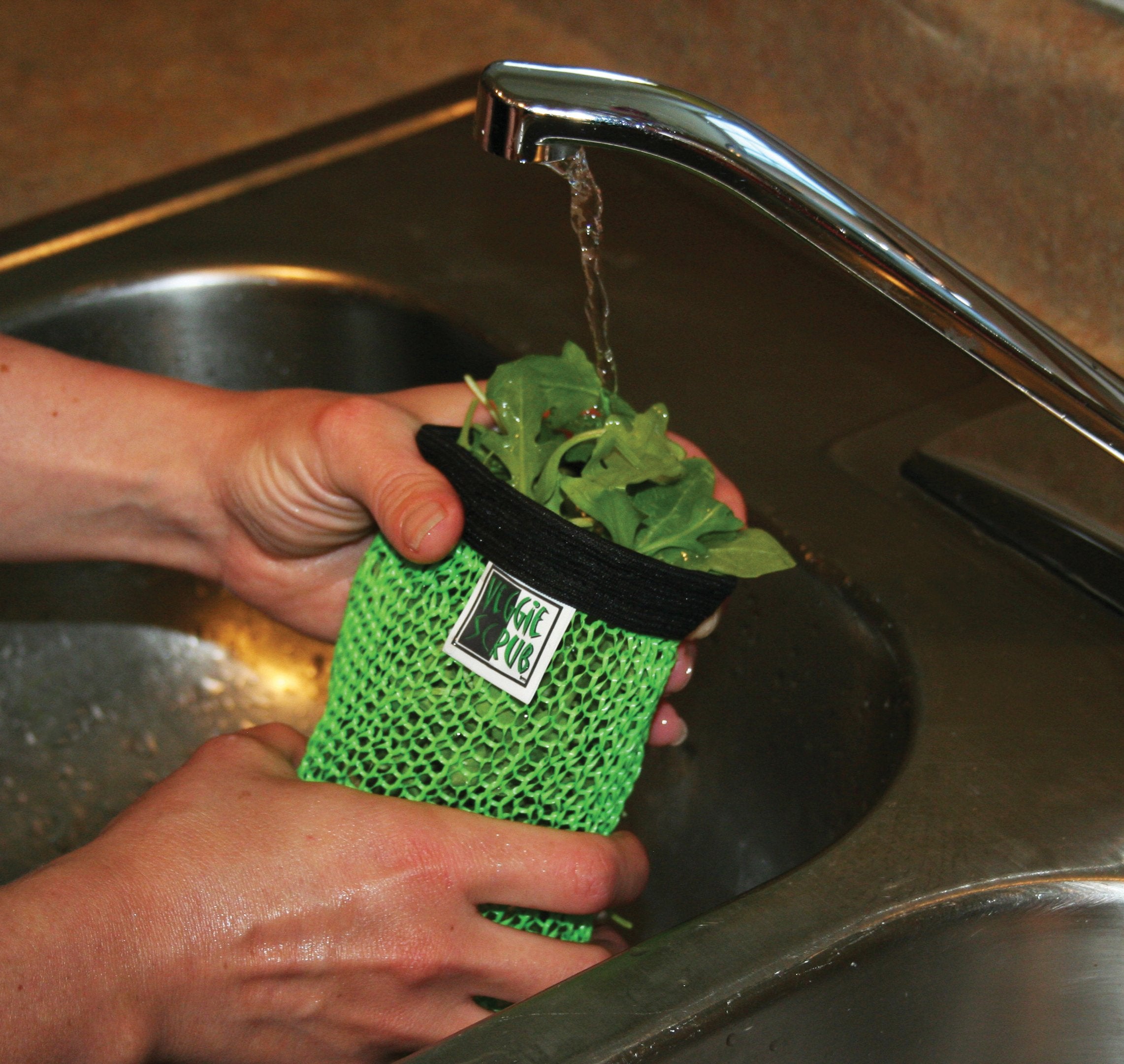 Hic Kitchen Veggie Scrub, Vegetable, Fruit And Herb Washer, Set Of 2