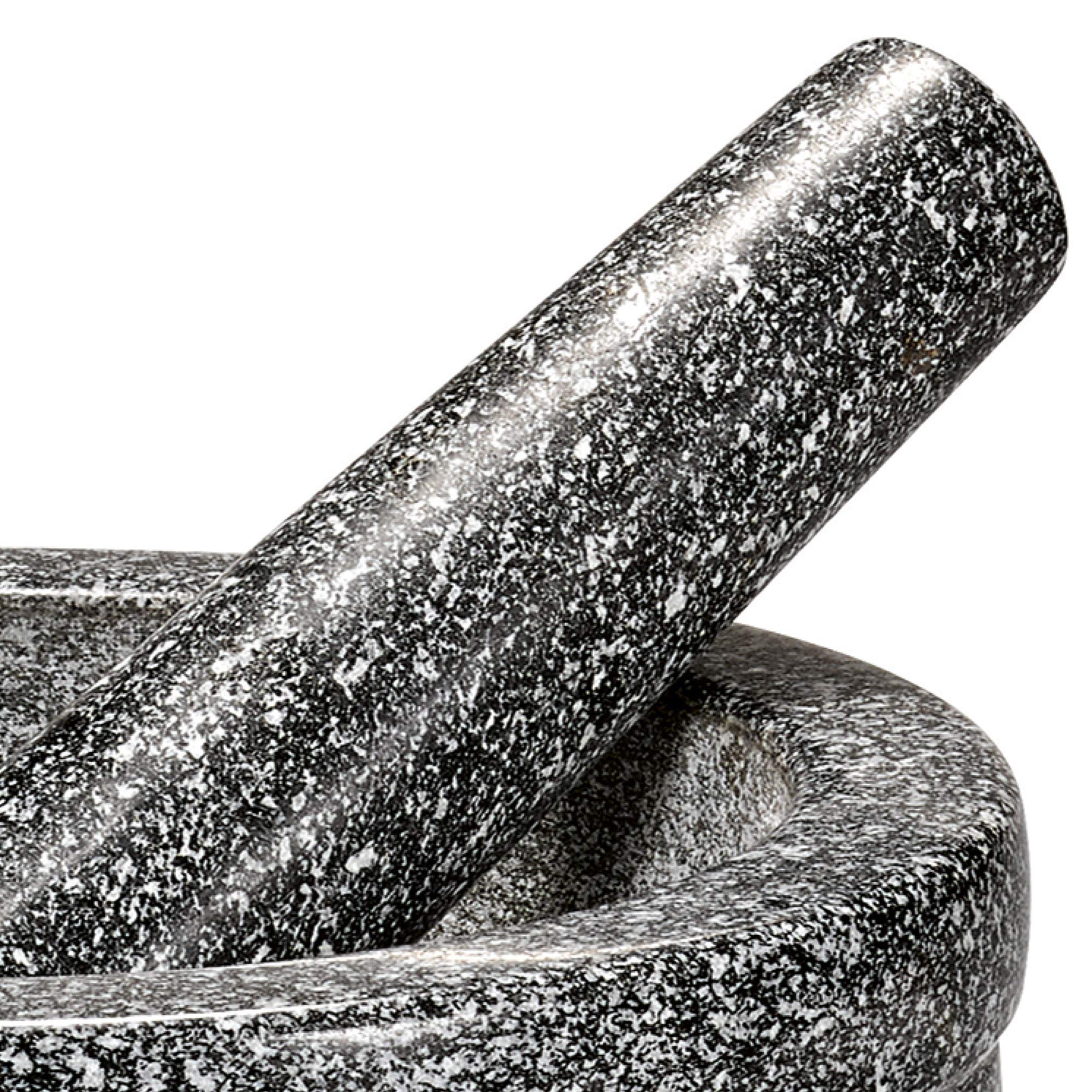 Cilio Granite Giant Mortar And Pestle - 5 X 6.75, 5'' X 6.75'' - Kitchen Mortar Pestle