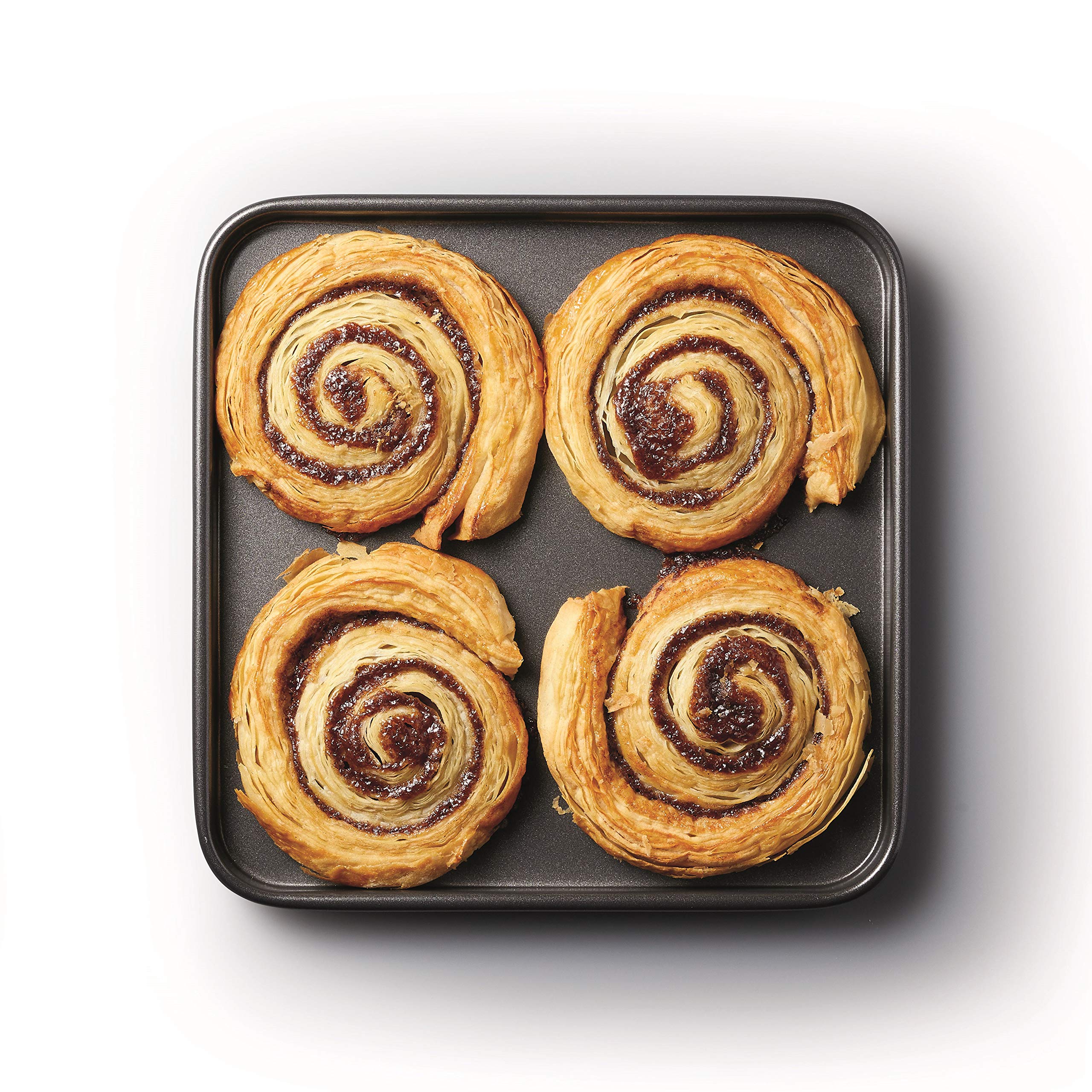 Master Class 26Cm/10 Non-Stick Square Baking Tray Sheet Pan | Ideal For Making Swiss Rolls Flapjacks Pastries Grilling Or Roasti