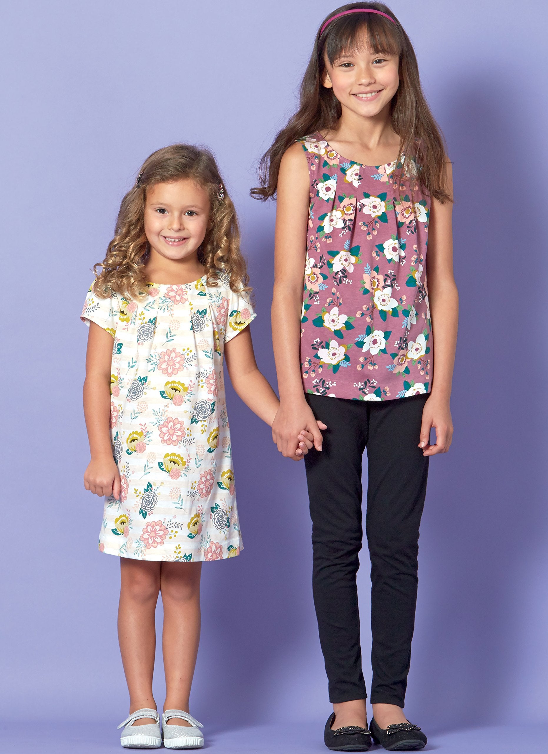 McCall Patterns Children/Girls Tops/Dresses and Leggings