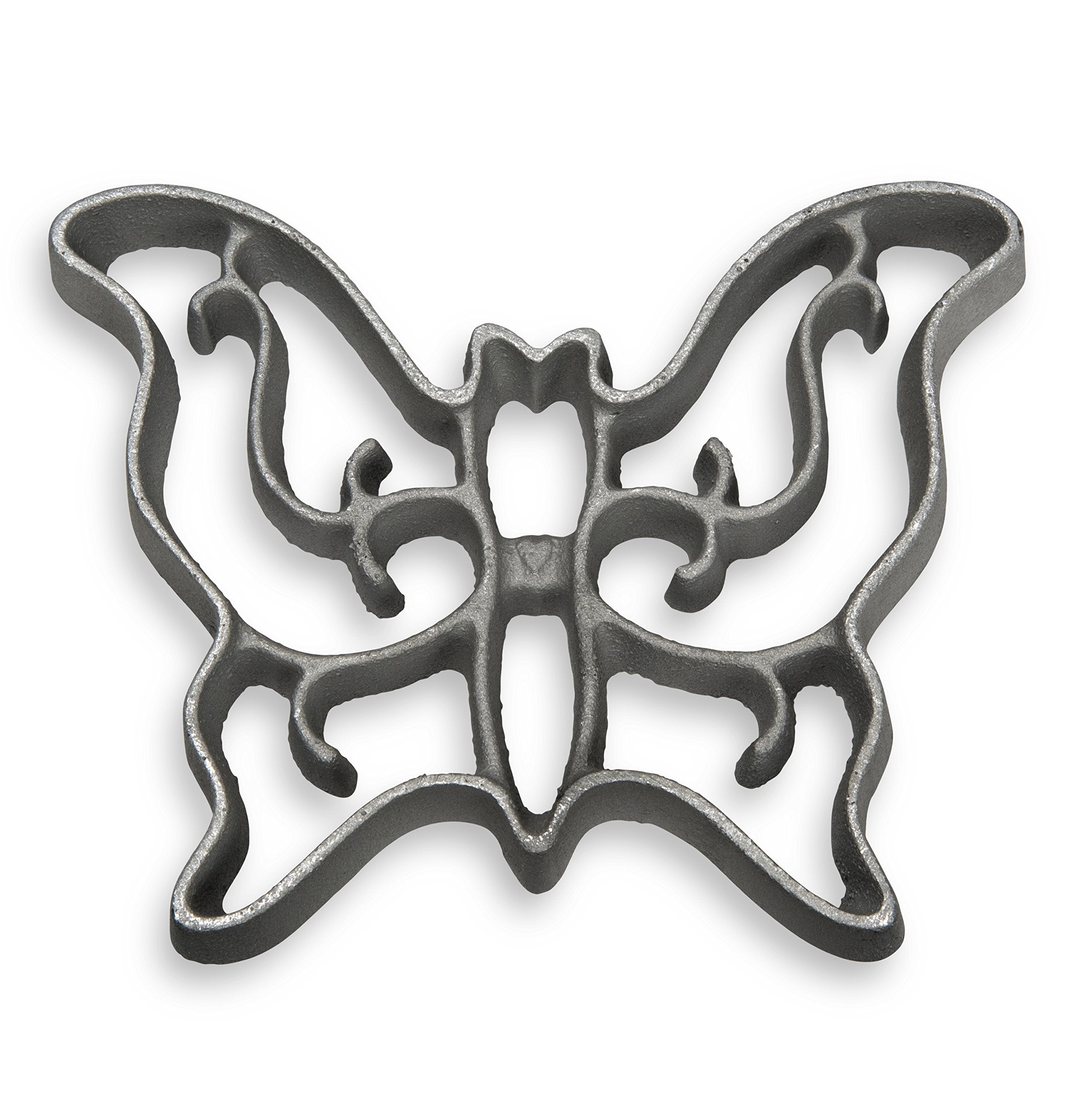 Honey-Can-Do Loose Fancy Butterfly Rosette Iron, 0.625-Inches H X 4.5-Inches W