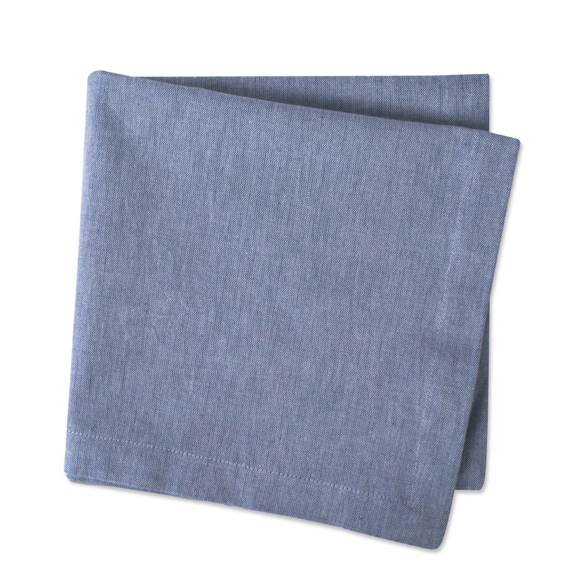 DII Chambray Kitchen  Tabletop Collection  Blue  Napkin Set