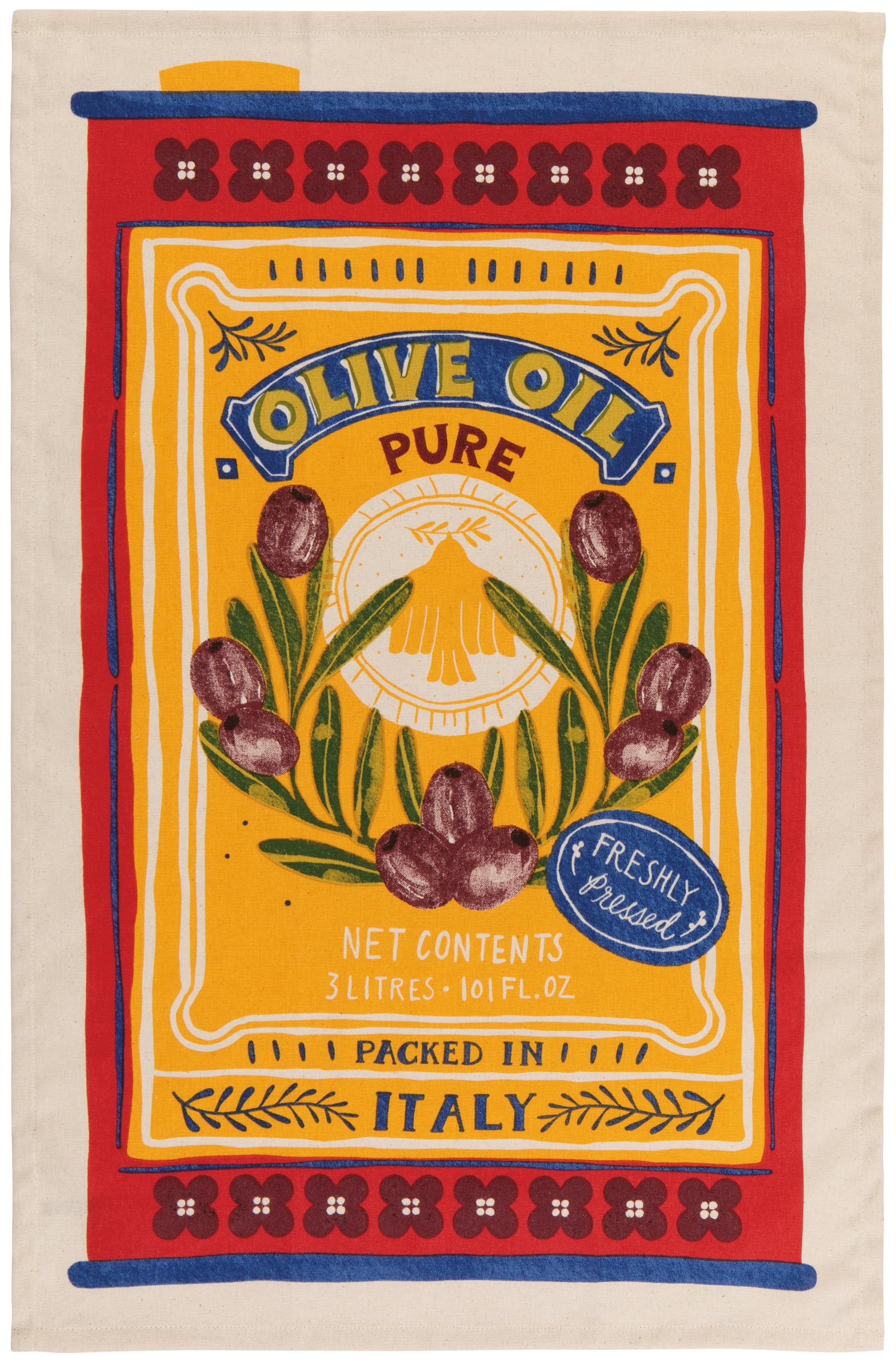 Now Designs by Danica Dishtowel | Olive Oil