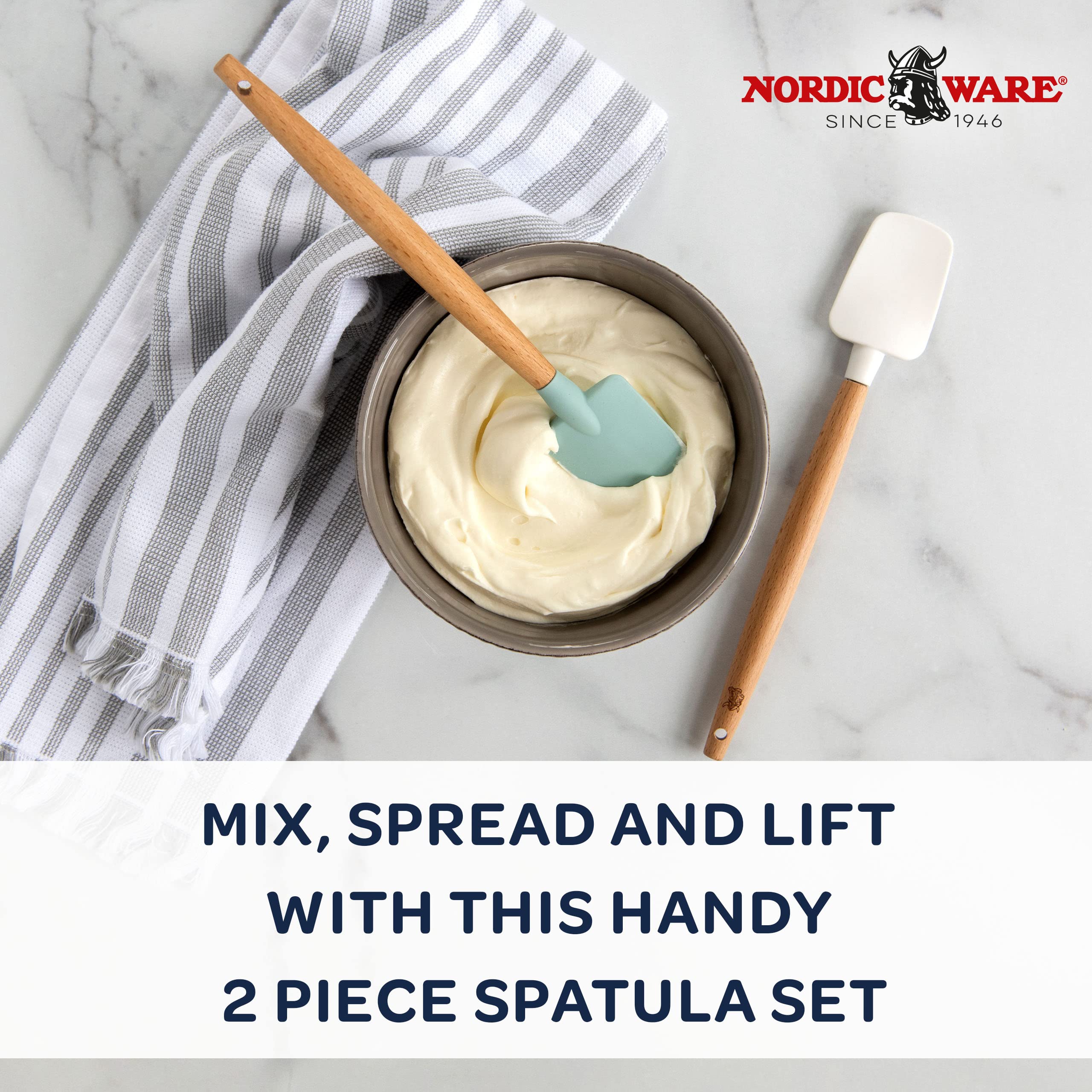 Nordic Ware Small Spatula Set, Multi