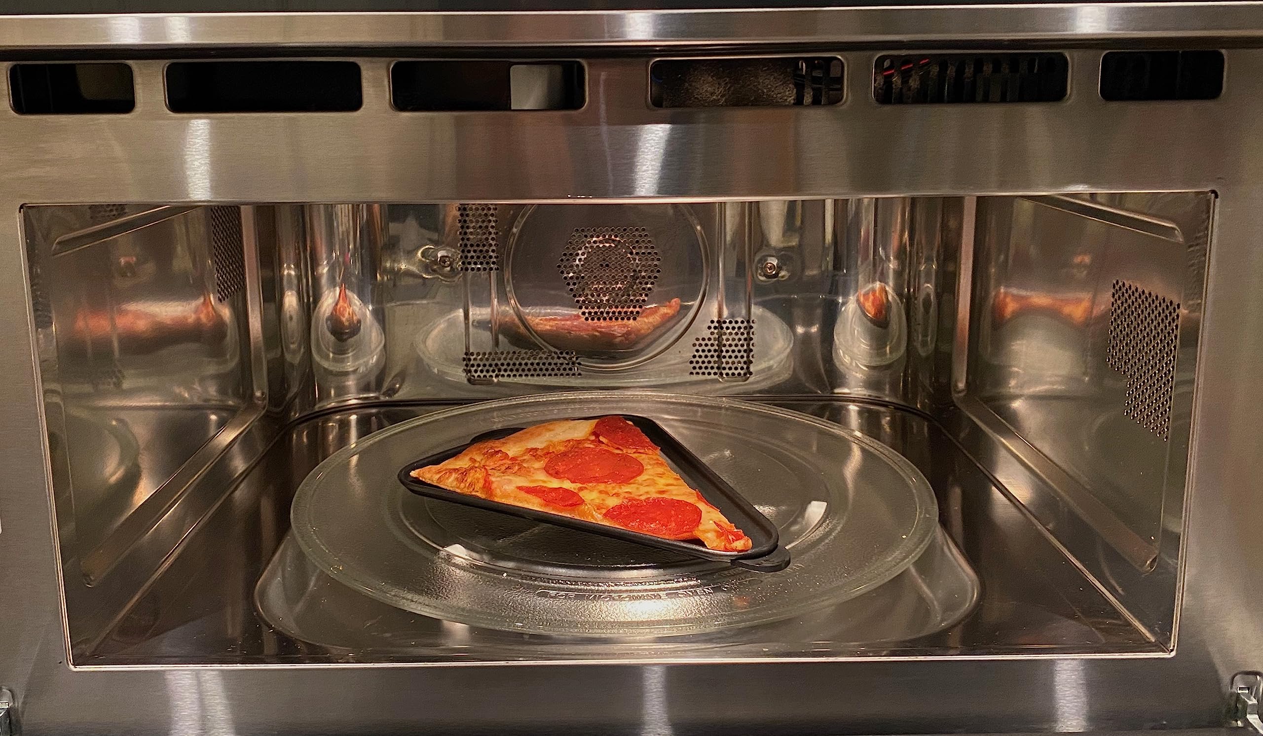 Pie-Pod Single Slice Pizza Crisper Pan