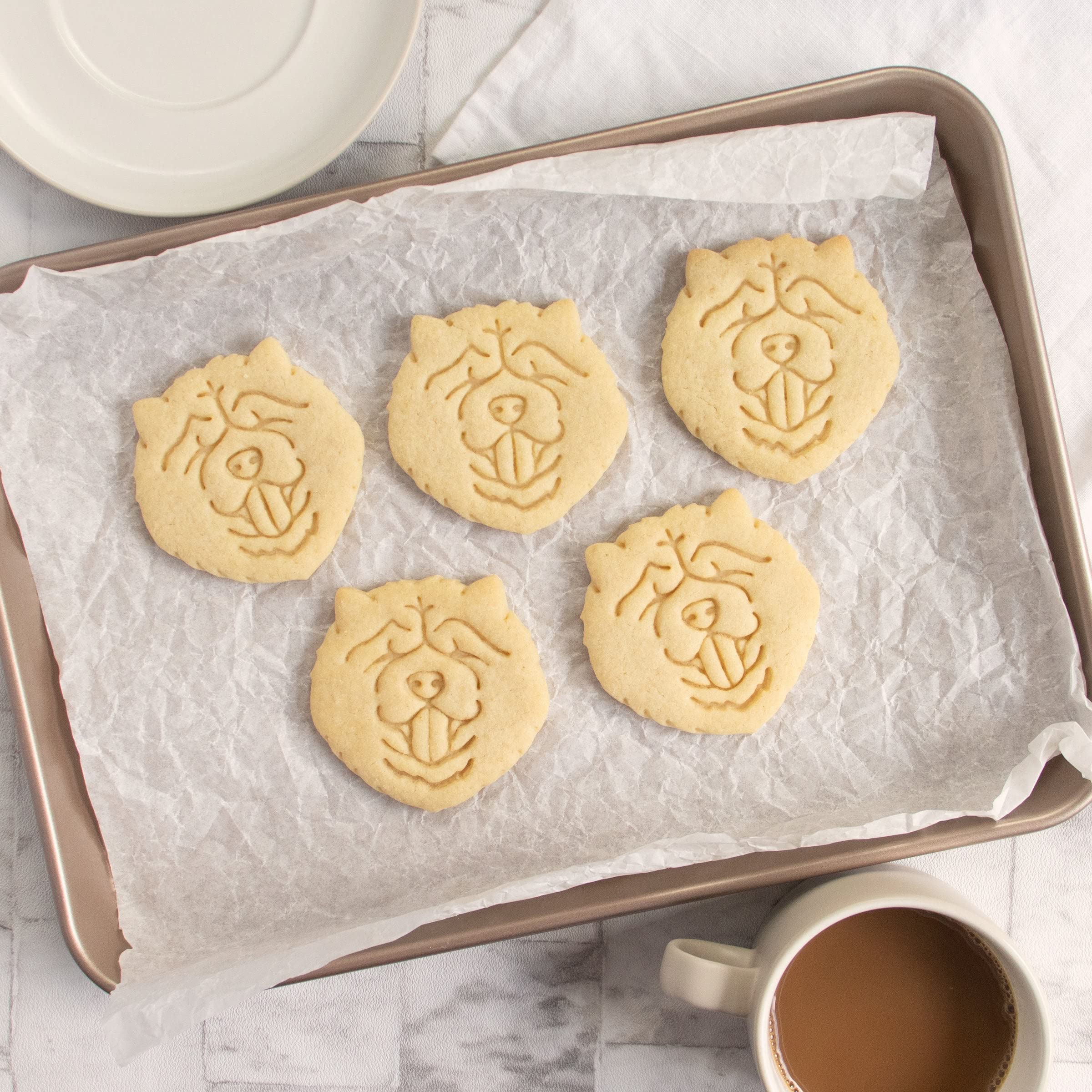 Chow Chow Face Cookie Cutter, 1 Piece - Bakerlogy