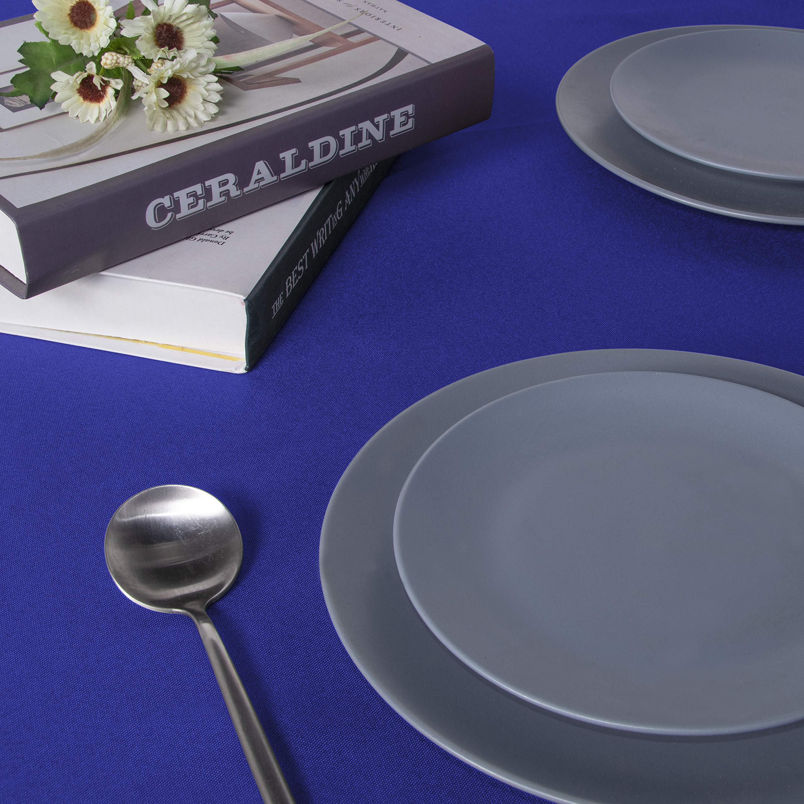 Sancua Rectangle Tablecloth - 60 X 102 Inch - Stain And Wrinkle Resistant Washable Polyester Table Cloth, Decorative Fabric Tabl