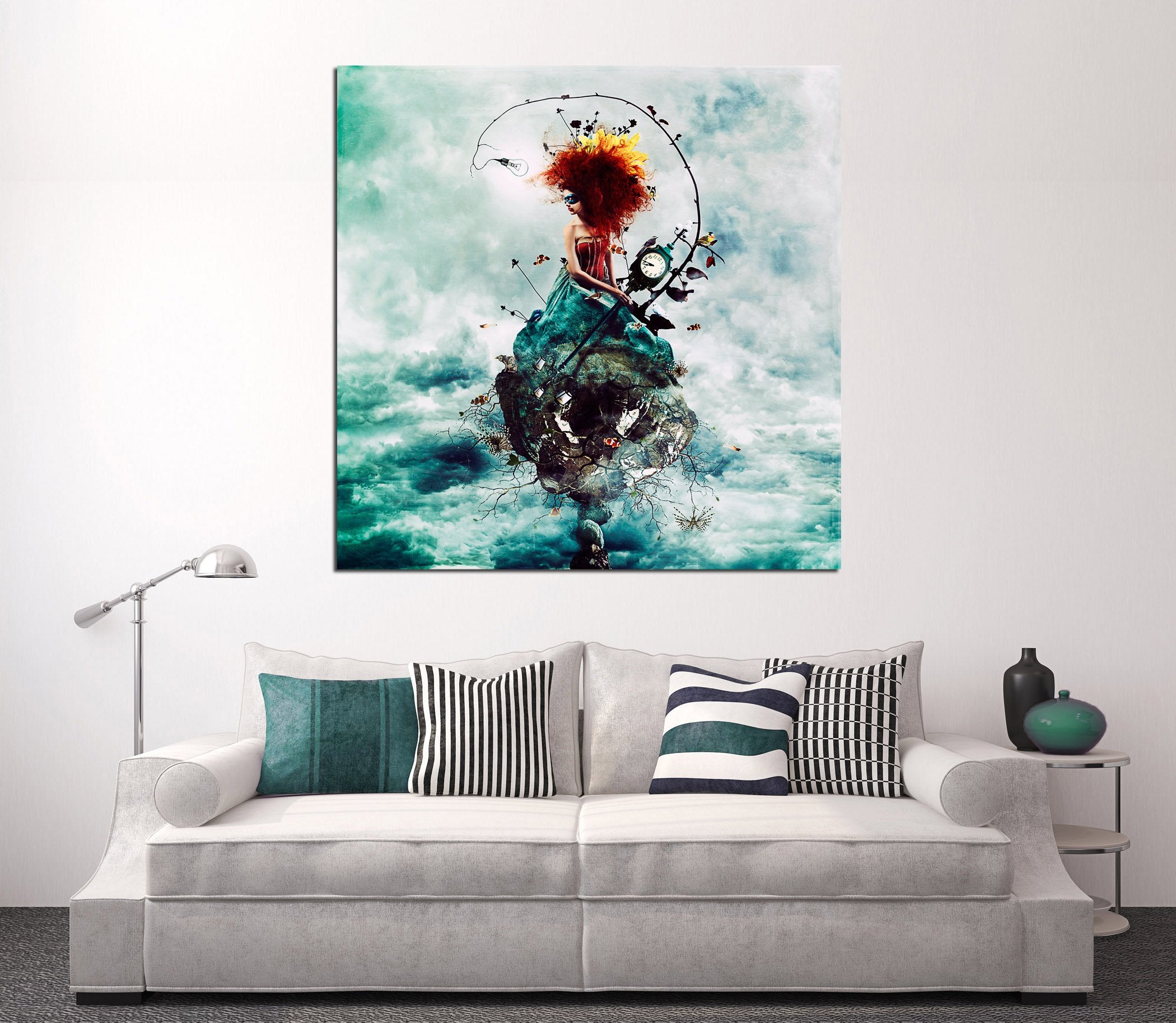 Cortesi Home 'Delirium' By Mario Sanchez Nevado, Canvas Wall Art, 28'' X 28''