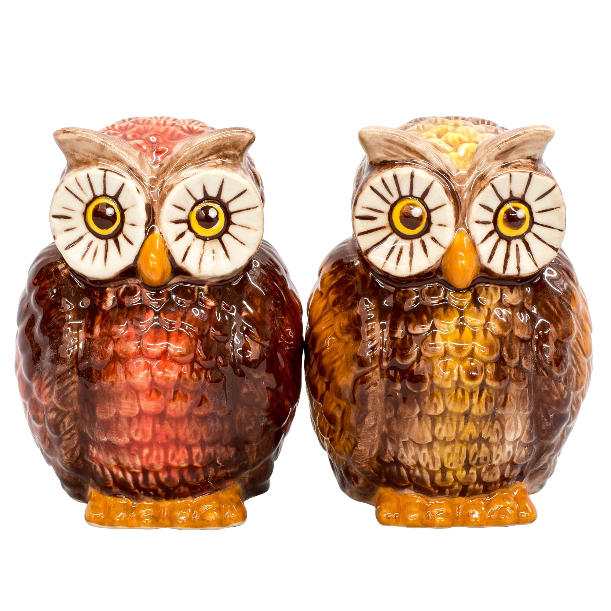 Owls Ceramic Salt And Pepper Shaker Set